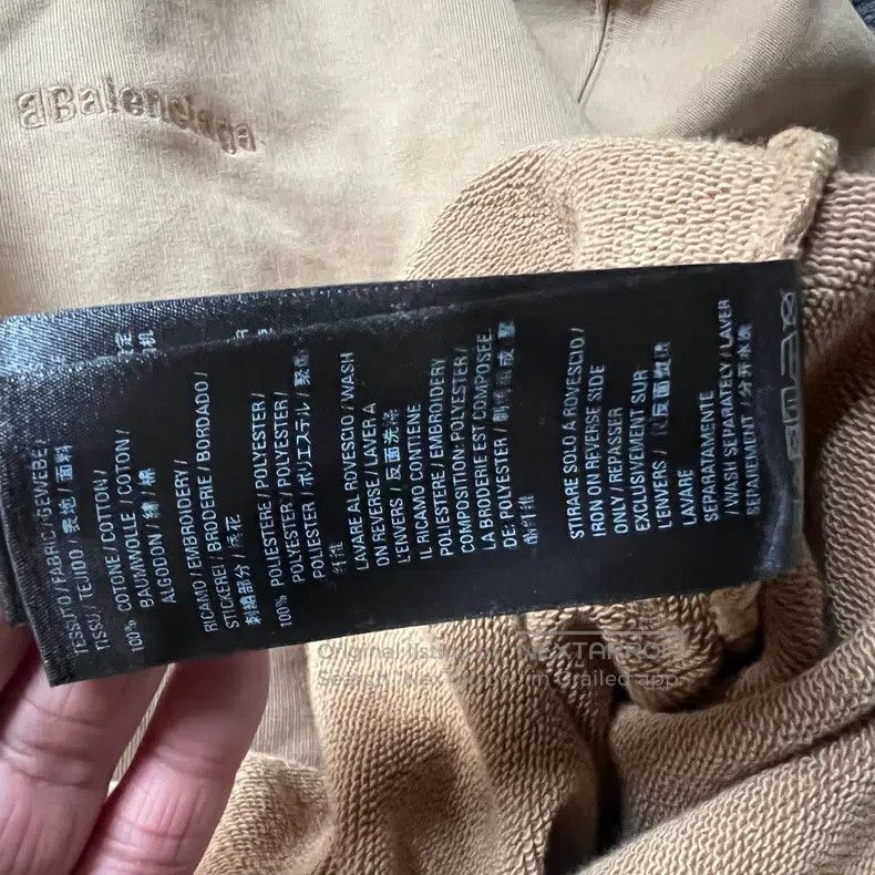 Balenciaga Balenciaga Loose long-sleeve sweatshirt with chest logo pa Size XS / US 0-2 / IT 36-38 - 7 Thumbnail