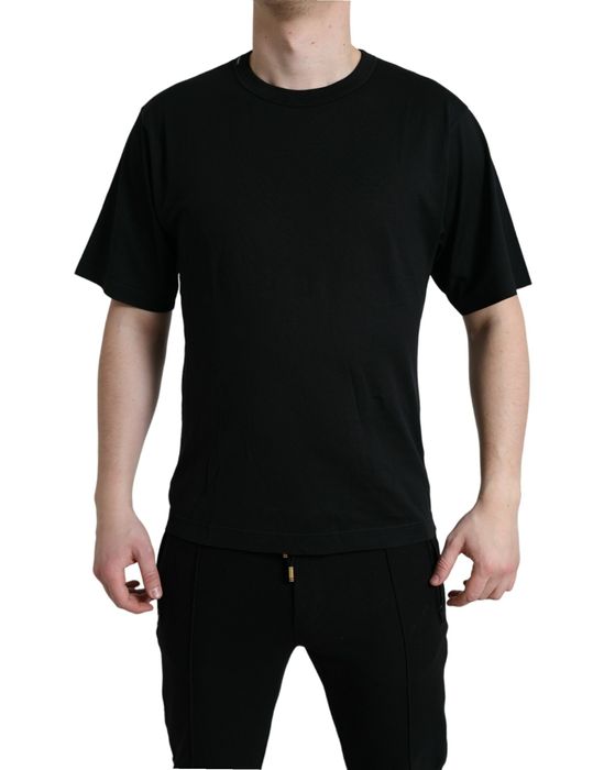 Dolce & Gabbana D&G Underwear Men's Black Basic T-Shirt US XS S M