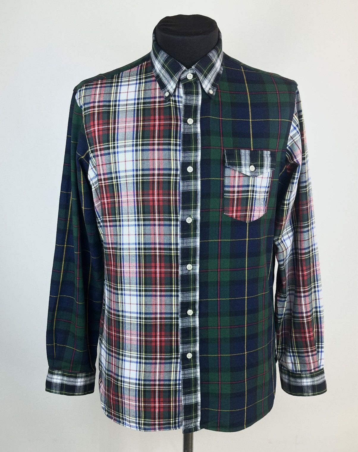 Polo Ralph Lauren Polo Ralph Lauren Plaid Flannel Classic Fit Button Up Shirt Size US L / EU 52-54 / 3 - 1 Thumbnail