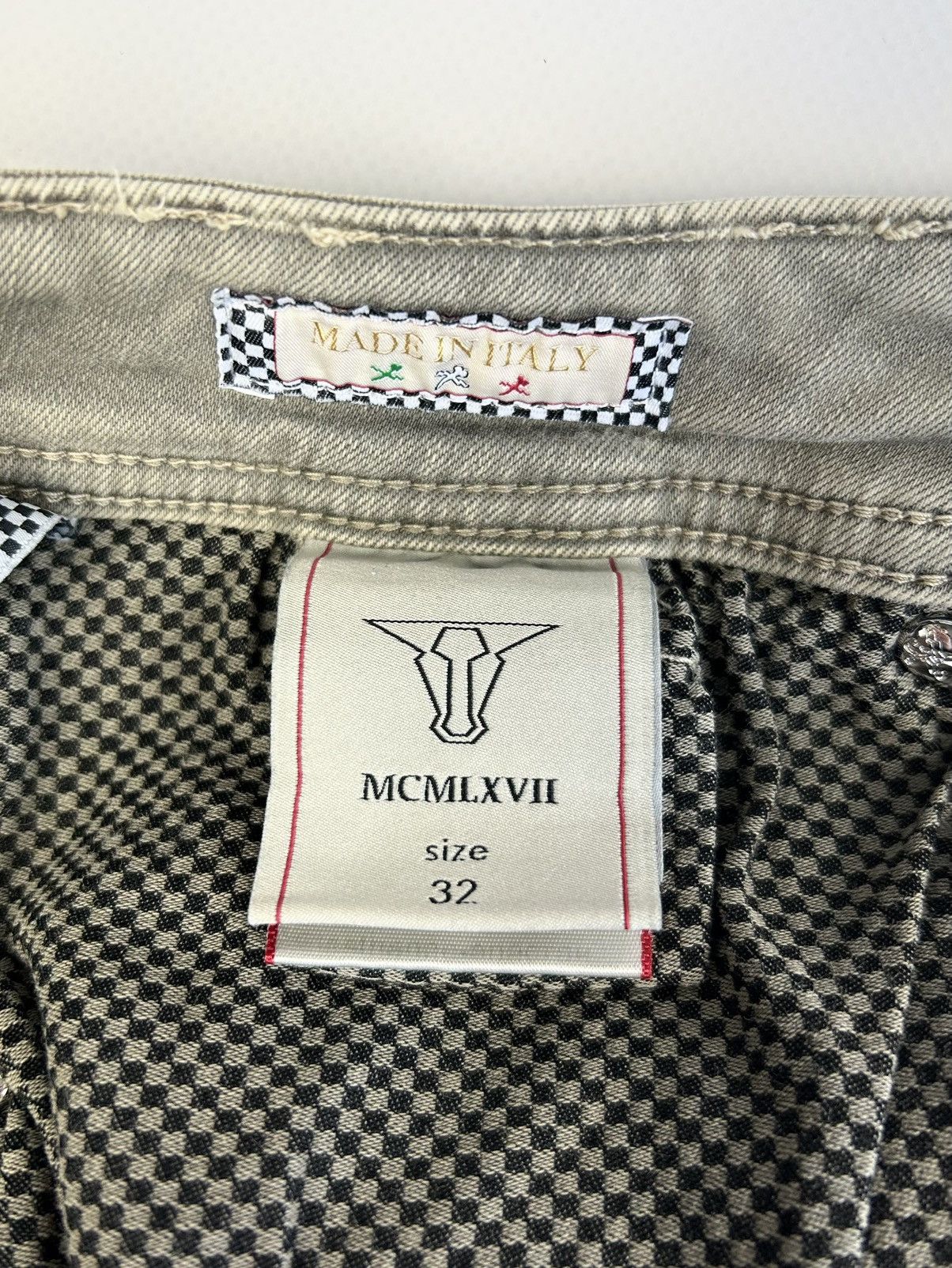 Other Rare Sartoria Tramarossa Jeans 1967 Luxury Men's Denim Pants Size US 32 / EU 48 - 13 Thumbnail