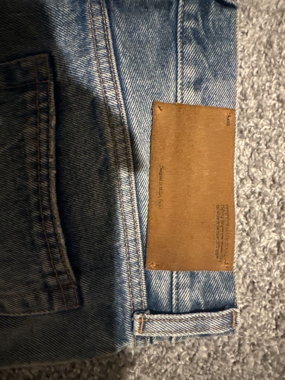 Off-White Offwhite Jeans Size US 30 / EU 46 - 2 Thumbnail