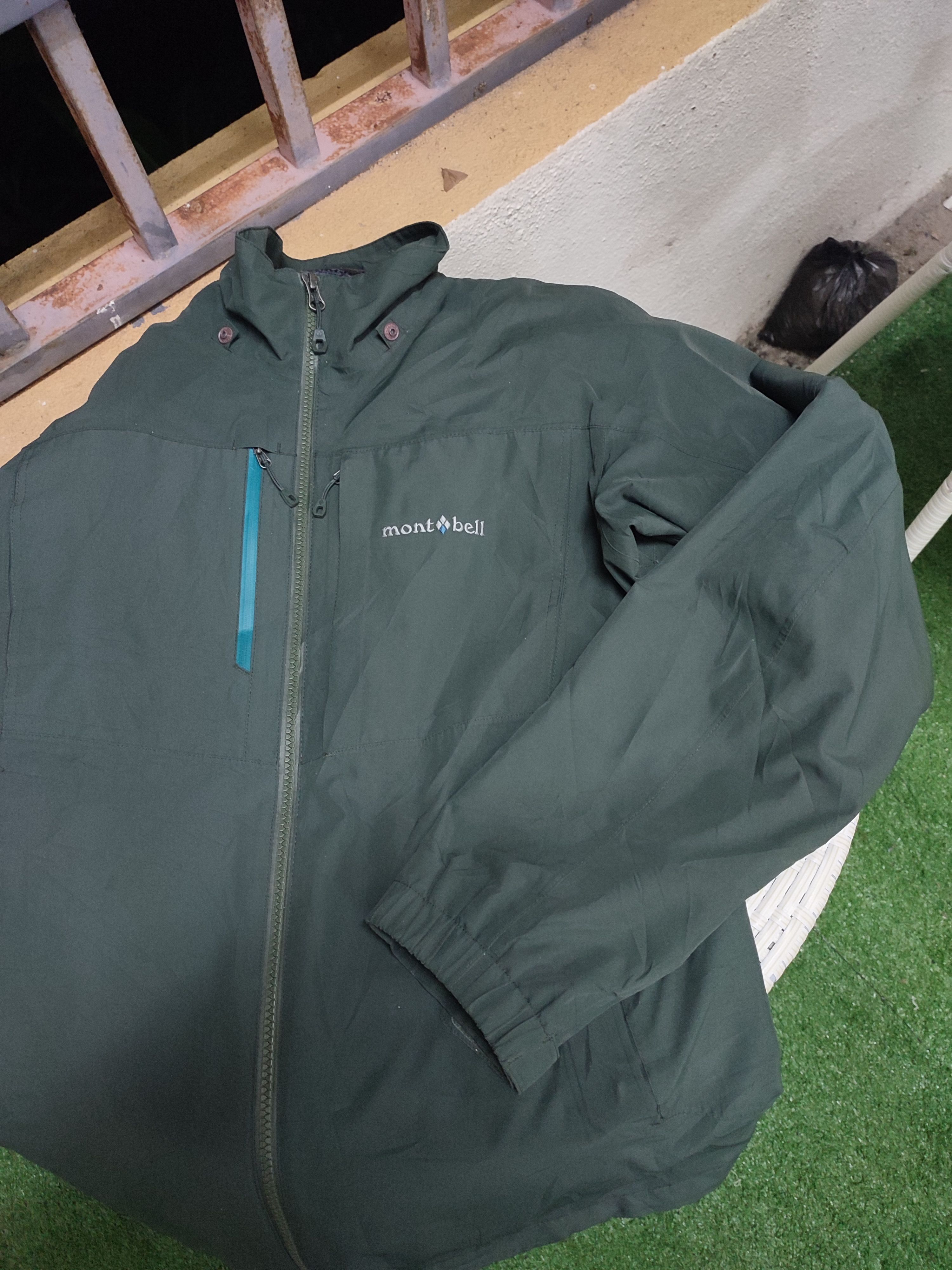 Japanese Brand 💥 Rare 💥Vintage Mont-bell Windbreaker Size US L / EU 52-54 / 3 - 5 Thumbnail
