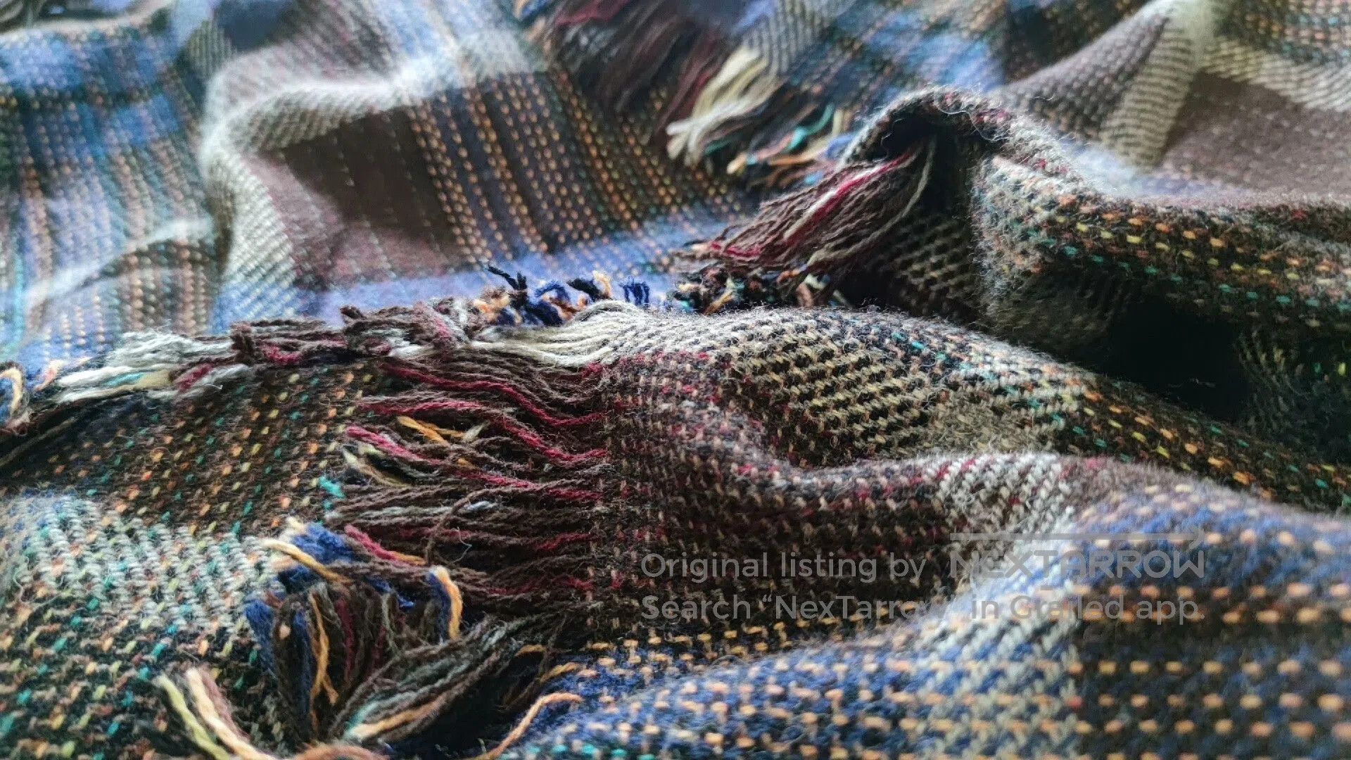 Kapital Kapital Wool Tassel Cape for Women. Size M / US 6-8 / IT 42-44 - 7 Thumbnail