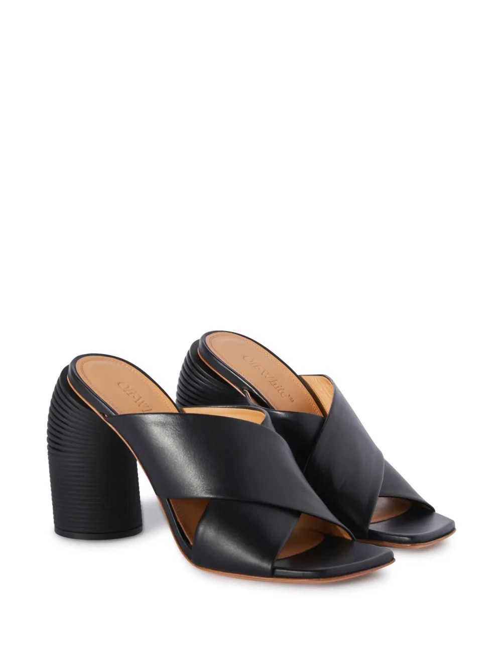 Off-White o1y1225 Mules in Black Size US 10 / IT 40 - 2 Thumbnail