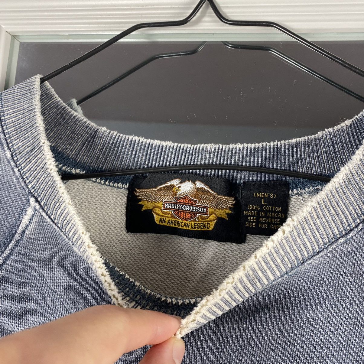 Harley Davidson VINTAGE HARLEY DAVIDSON LEGENDARY FADED SWEATSHIRT Size US L / EU 52-54 / 3 - 7 Thumbnail