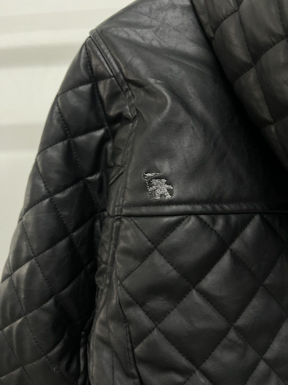 KMRii Japanese GOTCHA Faux Leather Quilted Jacket Punk style Size US S / EU 44-46 / 1 - 7 Thumbnail