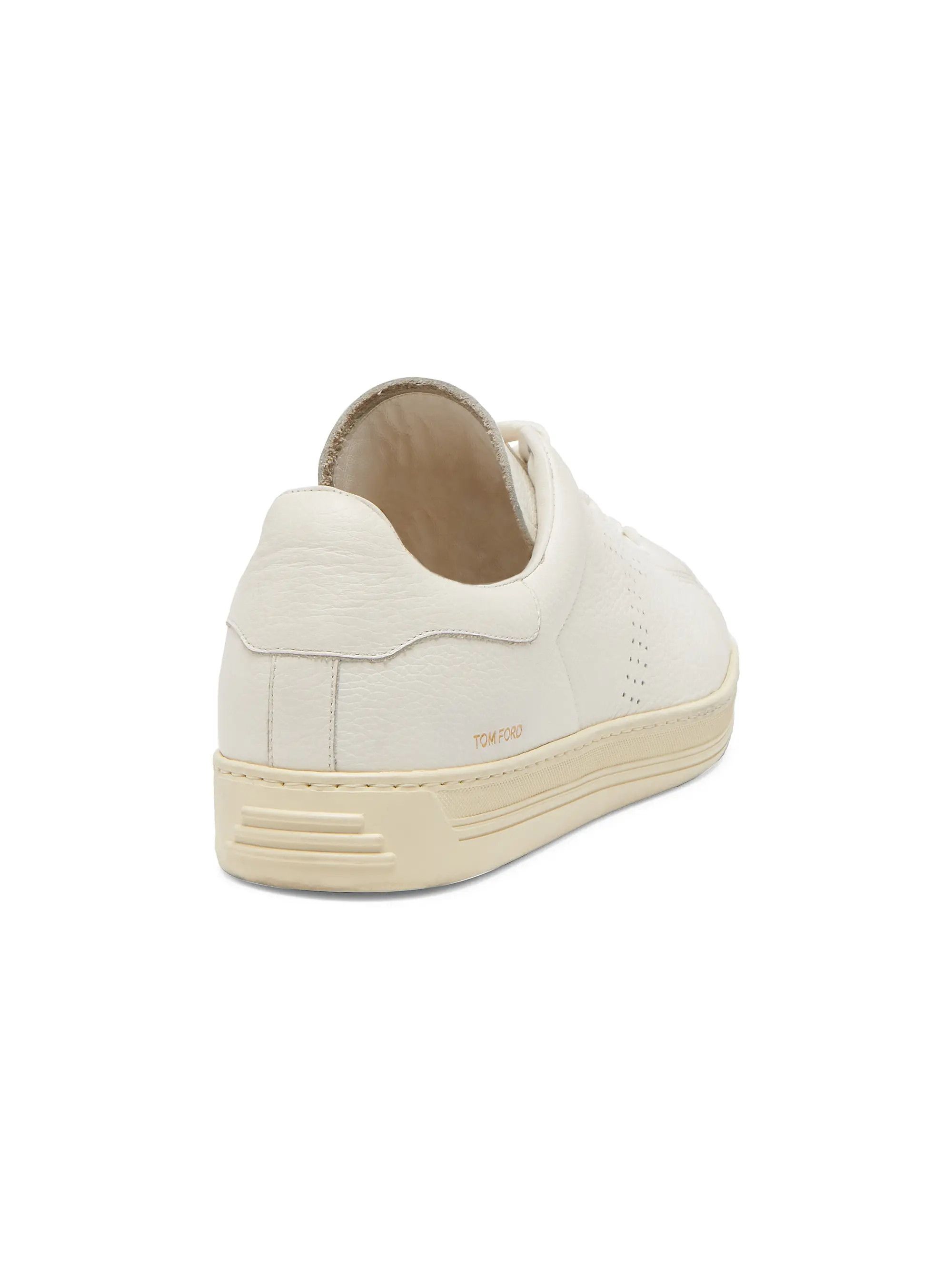 Tom Ford os11x0226 Size: 7.5 TF / Grain Leather Low-Top Sneakers Size US 7.5 / EU 40-41 - 3 Thumbnail