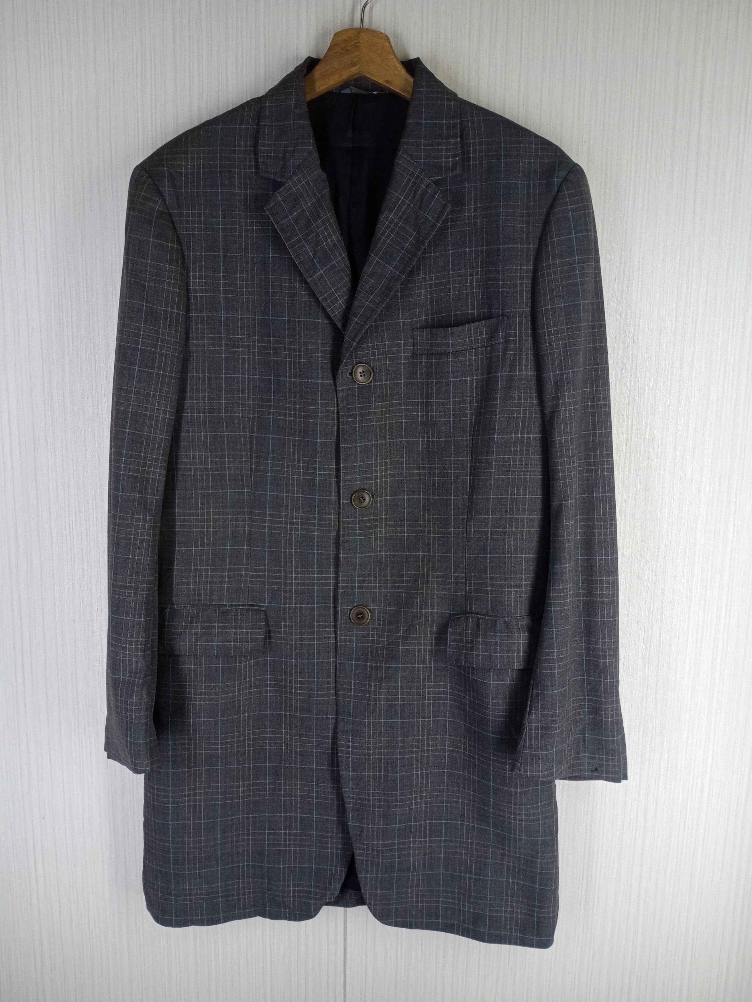 Masaki Matsushima Rare Vintage Masaki Matsushima Wool Blazer Size US M / EU 48-50 / 2 - 1 Thumbnail