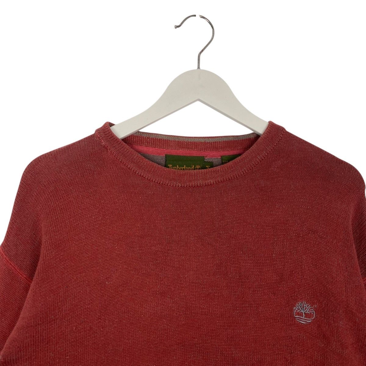 Vintage Vintage Timberland Crewneck Sweatshirt Red Size M Size US M / EU 48-50 / 2 - 4 Thumbnail