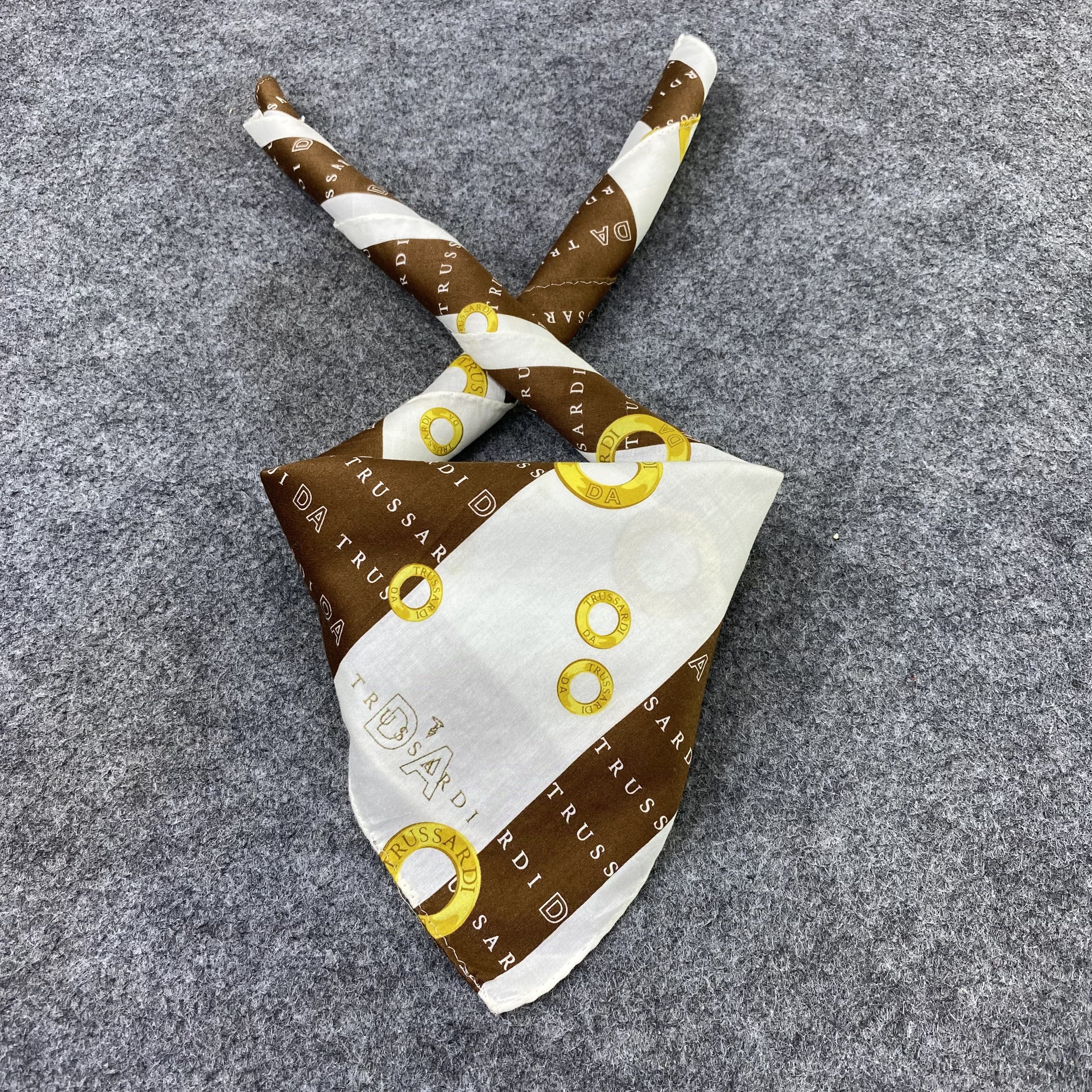 Trussardi Trussardi Handkerchief Neckerchief Bandana-B1675 Size ONE SIZE - 2 Thumbnail