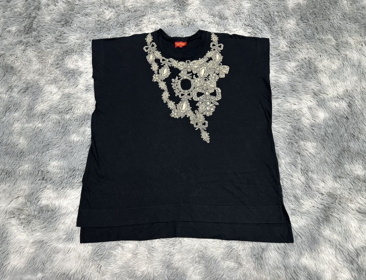 Vivienne Westwood 🔥Ss16 Vivienne Westwood Necklace Trompe l'oeil Wide Shir Size US XL / EU 56 / 4 - 3 Thumbnail