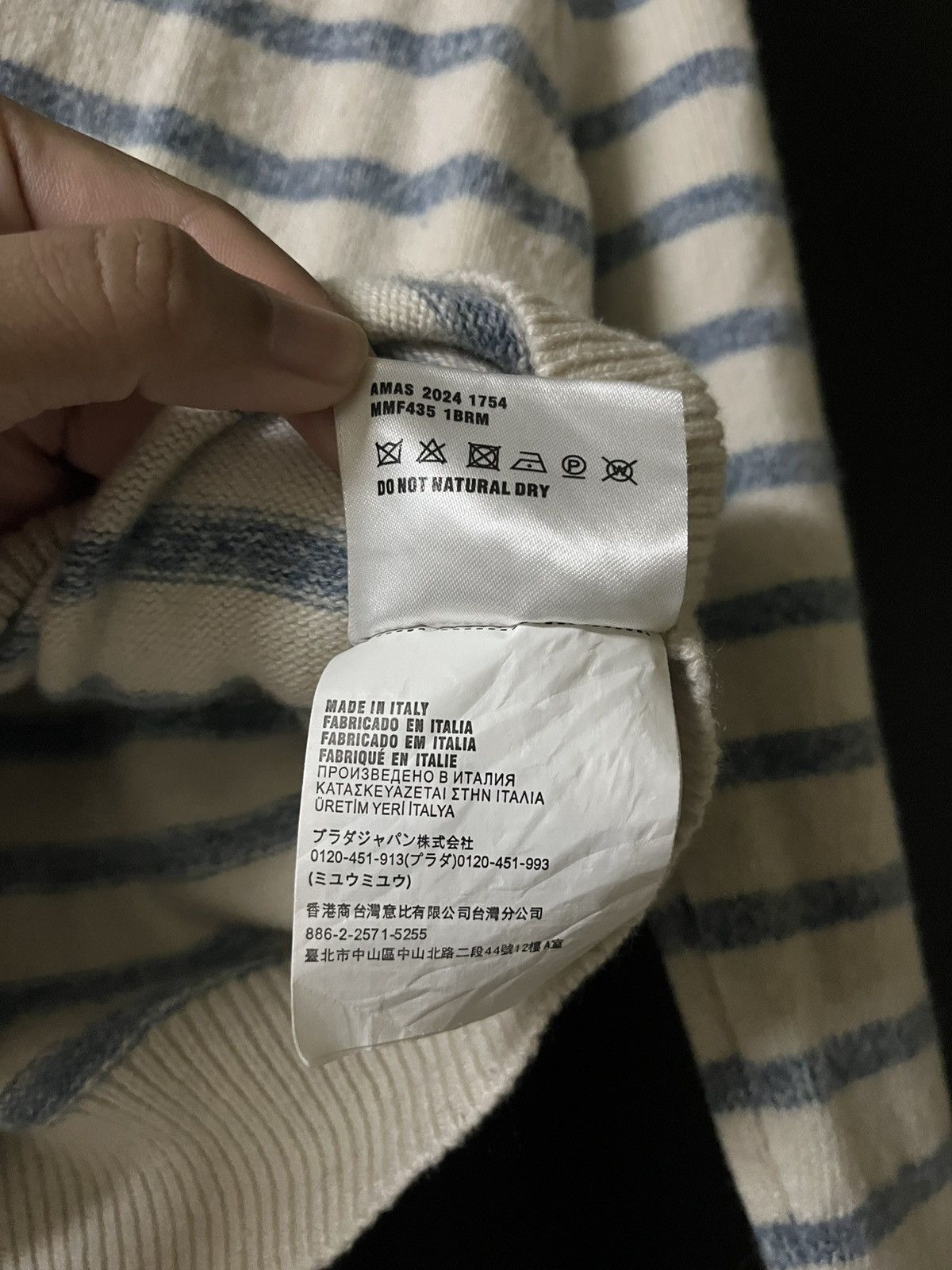 Miu Miu miu miu cardigan striped Size XS / US 0-2 / IT 36-38 - 6 Thumbnail