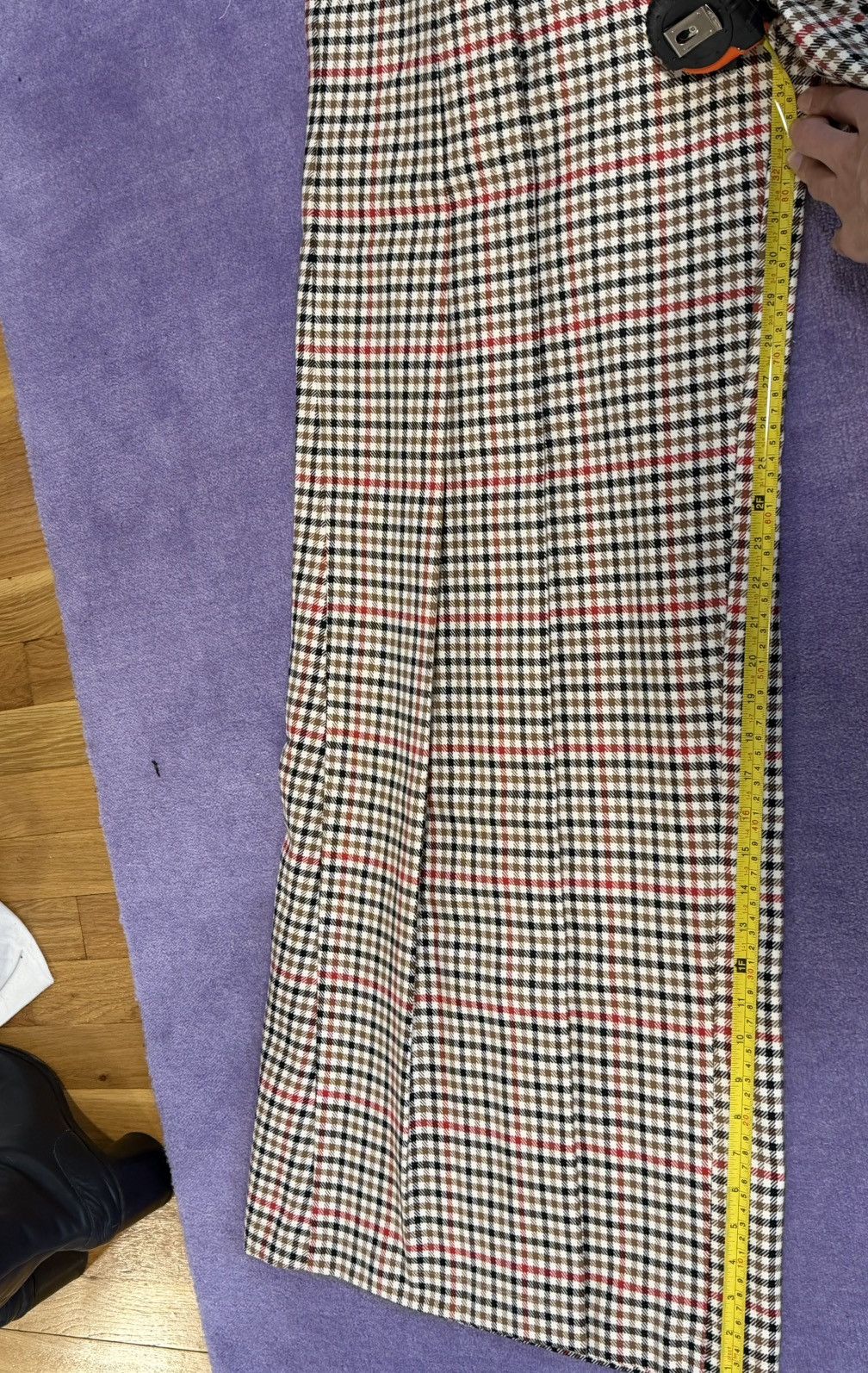 S.S.Daley S.S. Daley Runway AW22 check pleated pants wide Size US 30 / EU 46 - 7 Thumbnail