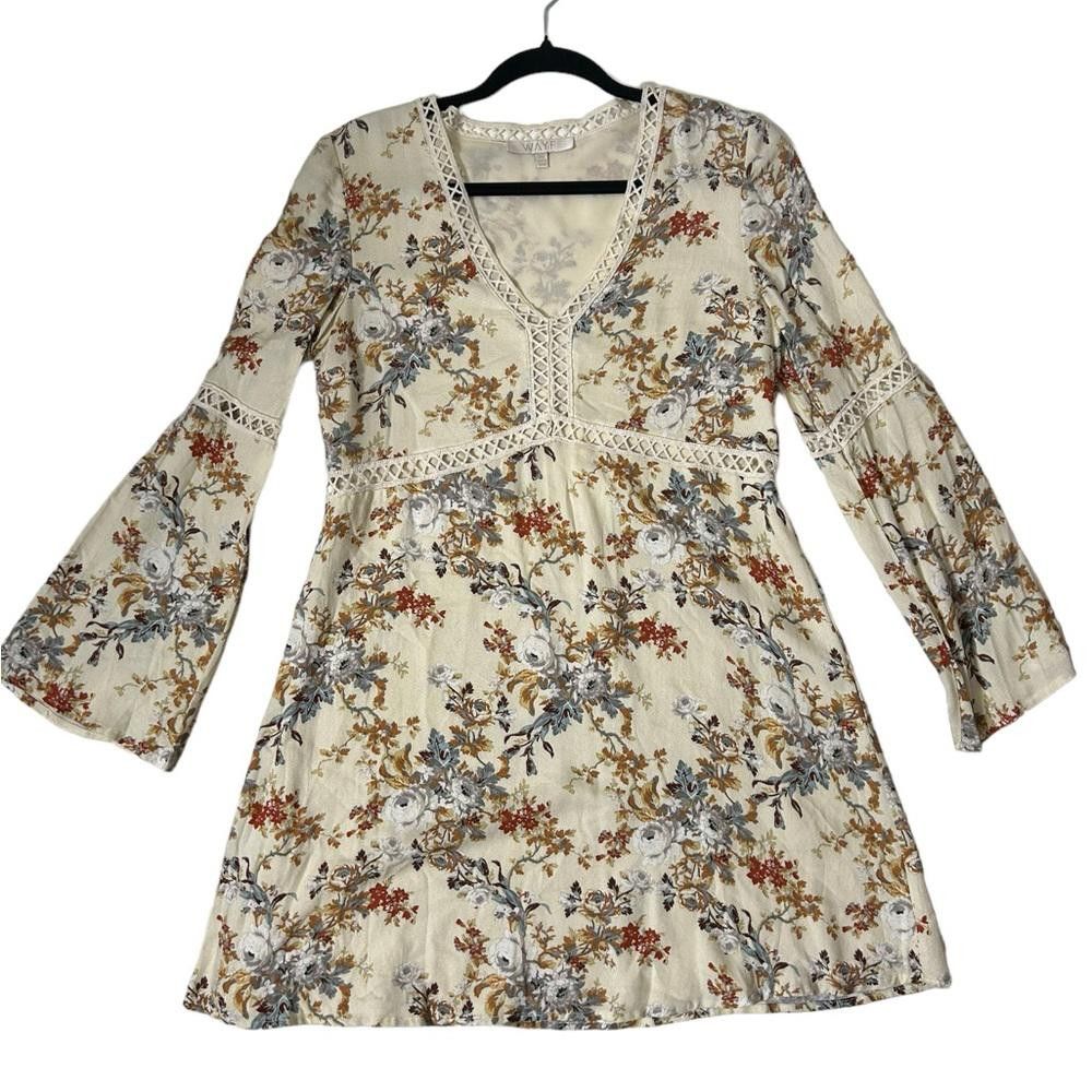 Lil Wayne WAYF l Floral Crochet Dress XS Size XS / US 0-2 / IT 36-38 - 2 Thumbnail