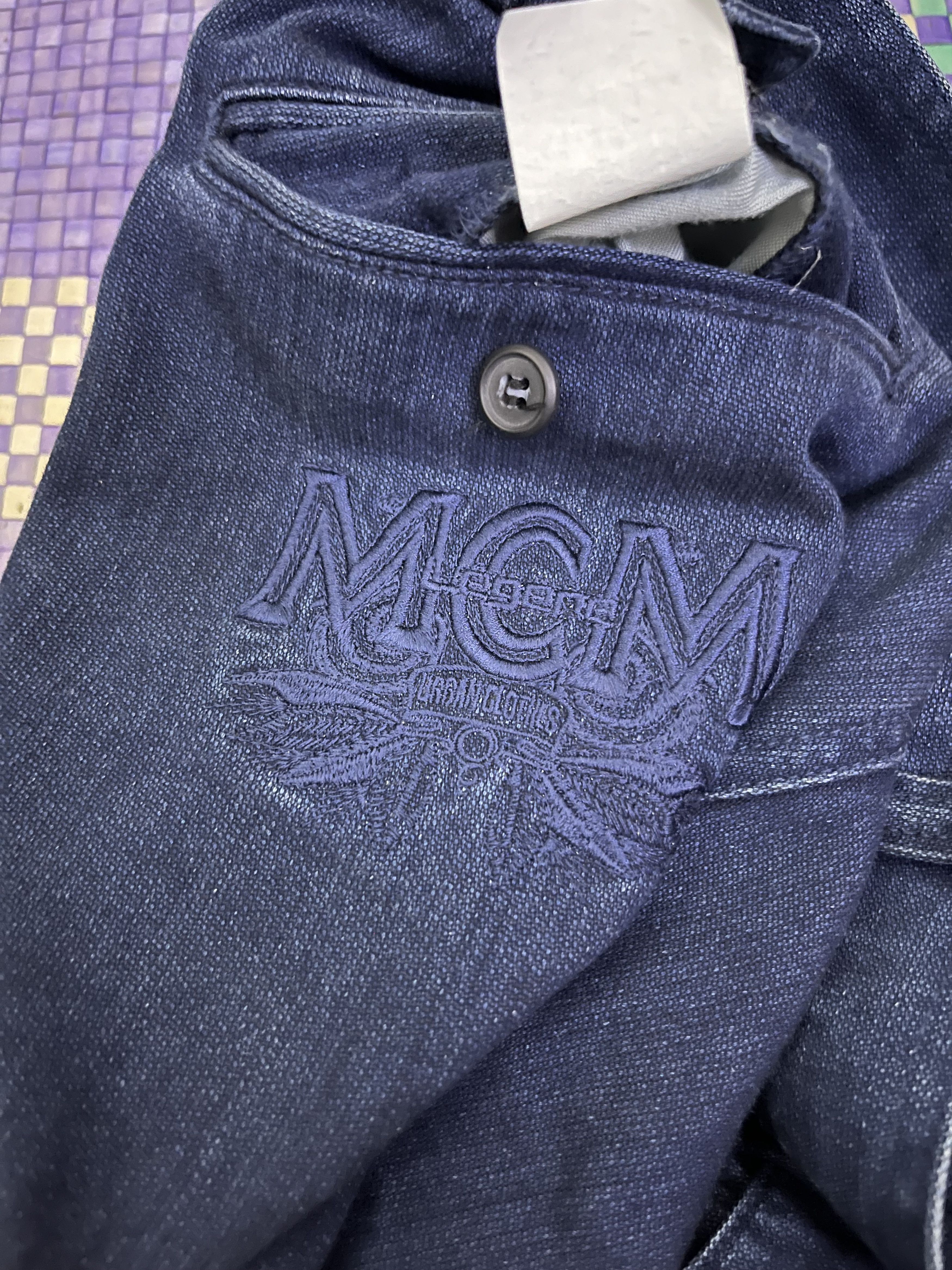 MCM MCM baggy Pleated Pants Denim Size US 34 / EU 50 - 14 Thumbnail