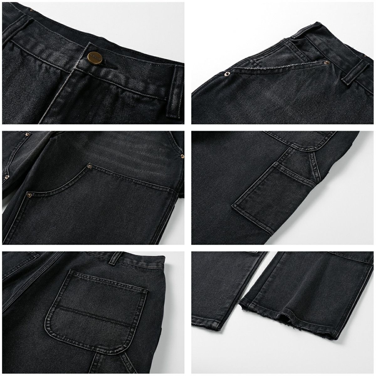 Designer × Japanese Brand × Vintage workwear double knee washed faded yuppie jeans Size US 30 / EU 46 - 6 Thumbnail