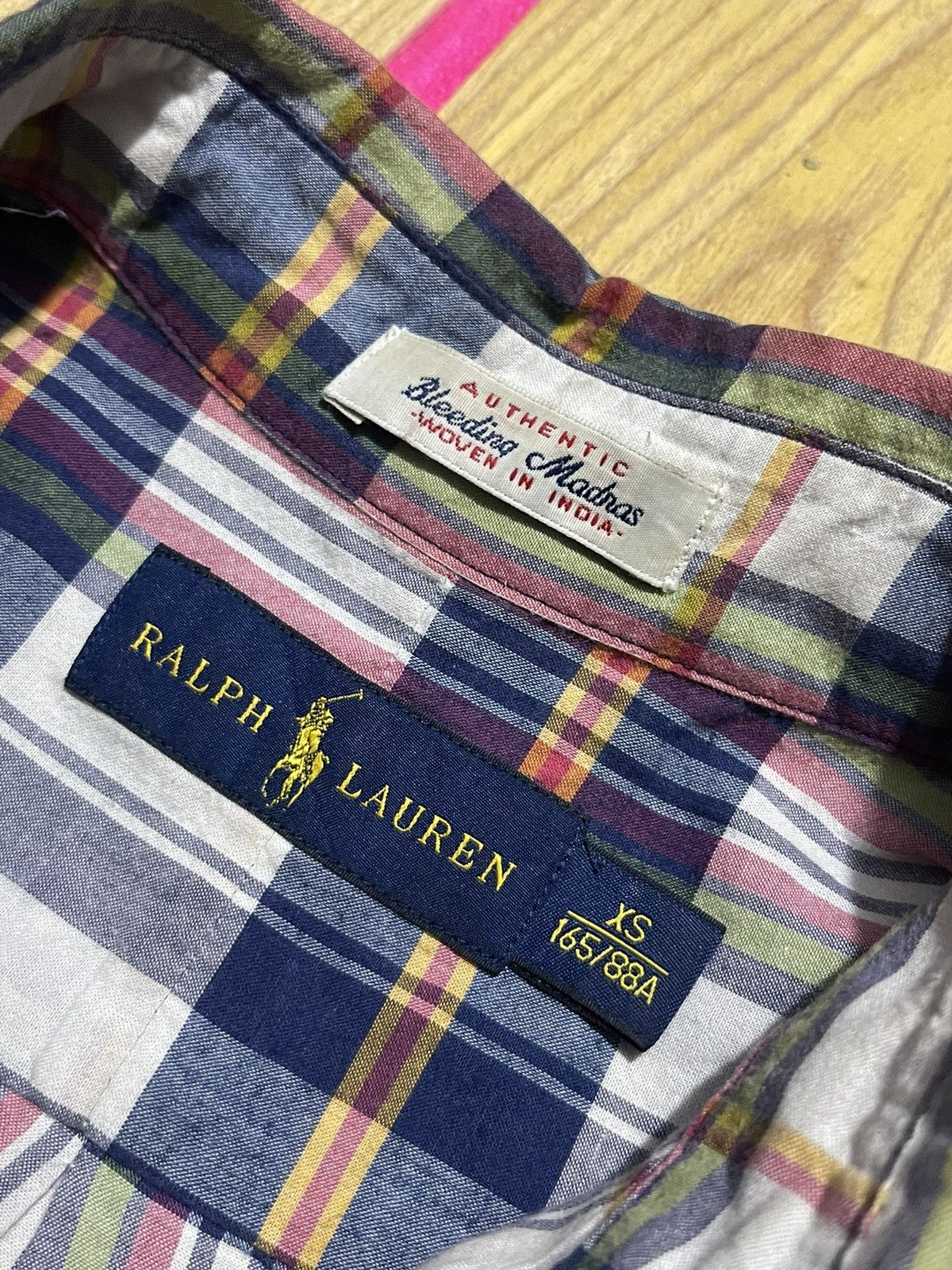 Ralph Lauren Y2K RALPH LAUREN checkered short sleeve t-shirt Size US M / EU 48-50 / 2 - 4 Thumbnail