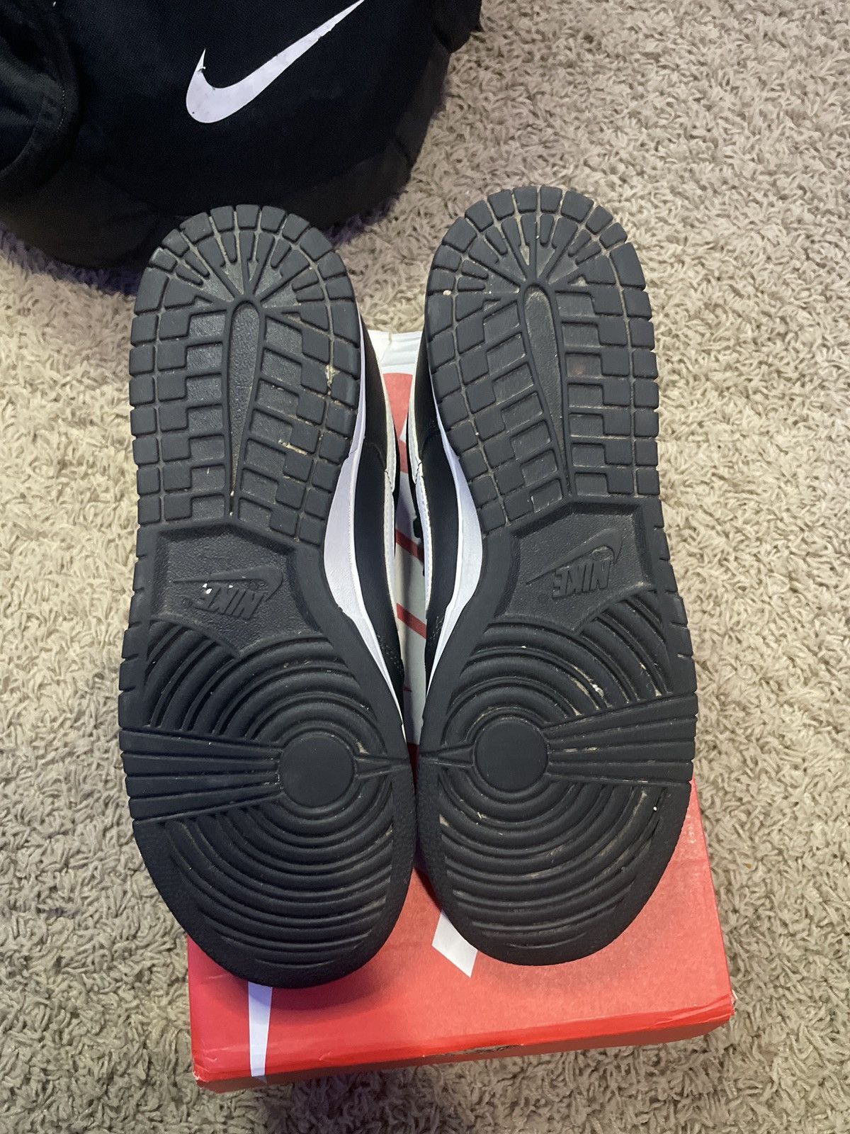 Nike Black Panda 2.0 Dunk Low Size US 10.5 / EU 43-44 - 6 Thumbnail