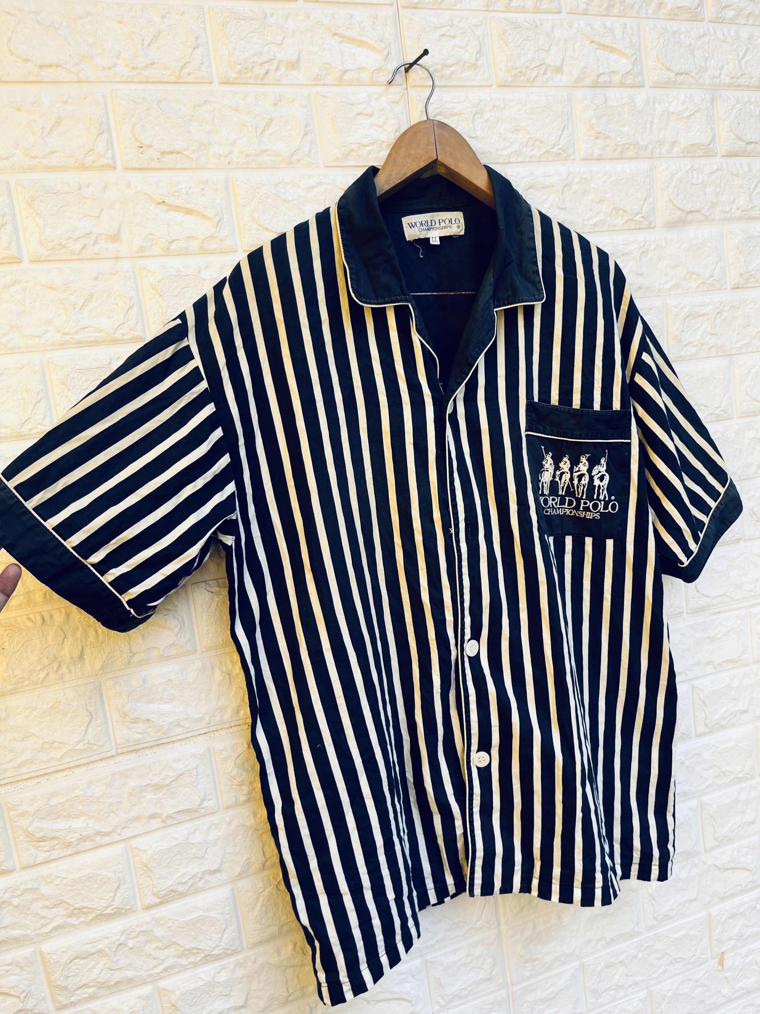 Japanese Brand × Vintage Vintage Polo Club Designer Fashion Style Shirt Size US L / EU 52-54 / 3 - 3 Thumbnail