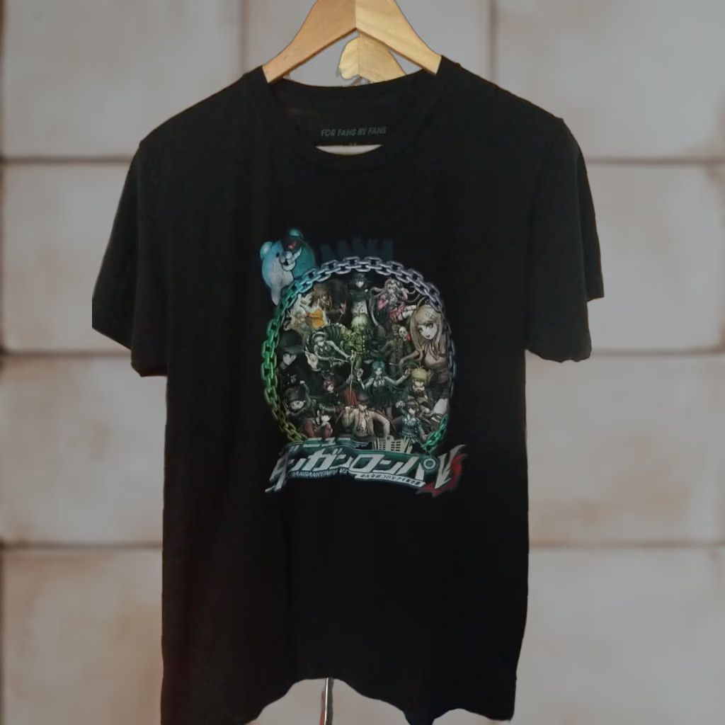Vintage VINTAGE Anime T-shirt Size M For Fans By Fans Danganronpa v3 Mens Black T-Shirt Size US M / EU 48-50 / 2 - 1 Thumbnail