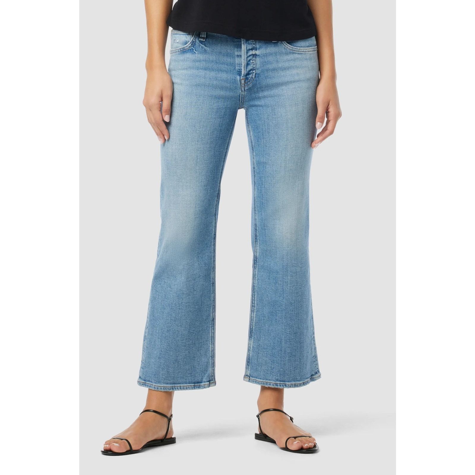 Hudson $245 New Hudson Rosie High Rise Wide Leg Ankle - 24 Size 24" / US 00 / IT 34 - 3 Thumbnail