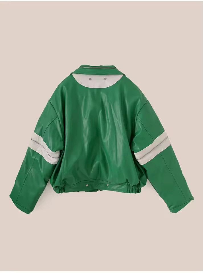 Other Faux Leather Streetwear Oversize Retro Y2k Patchwork Jacket Size US XL / EU 56 / 4 - 2 Thumbnail