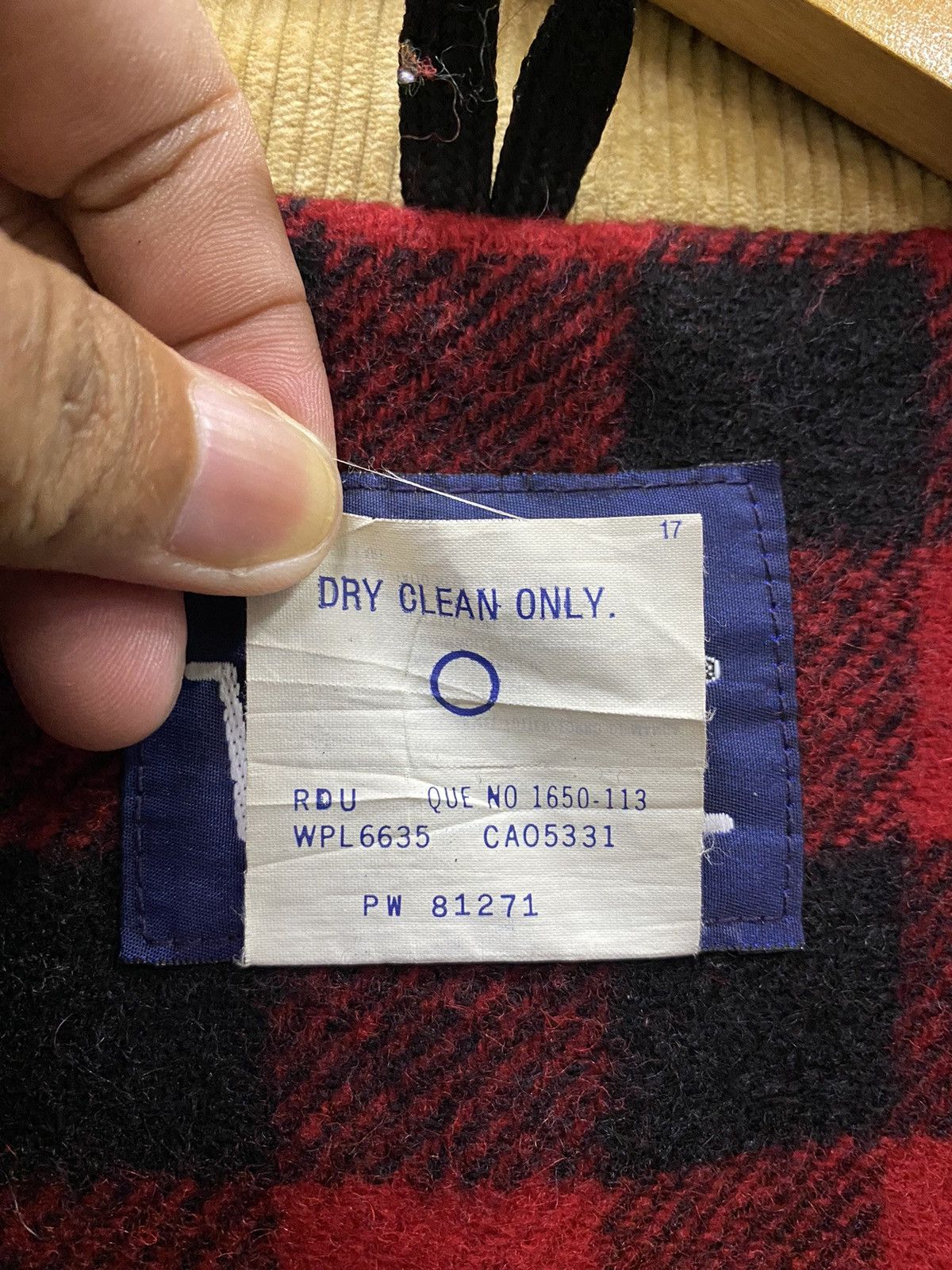 Woolrich Woolen Mills Vintage Woolrich Chore Double Lining Jacket Button (L) Size US L / EU 52-54 / 3 - 21 Thumbnail