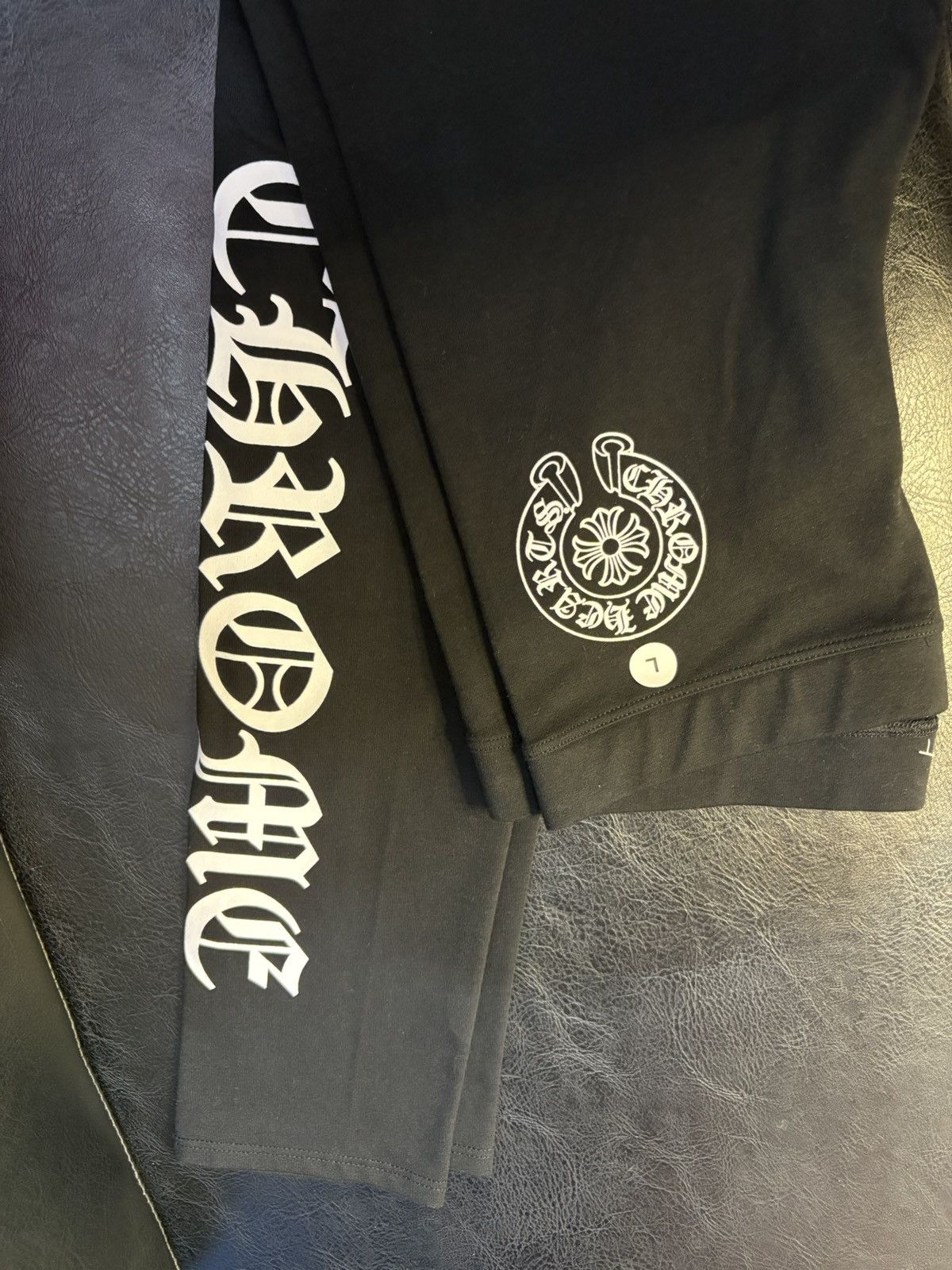 Chrome Hearts Horseshoe Logo Spellout yogo pants Size 32" / US 10 / IT 46 - 3 Thumbnail