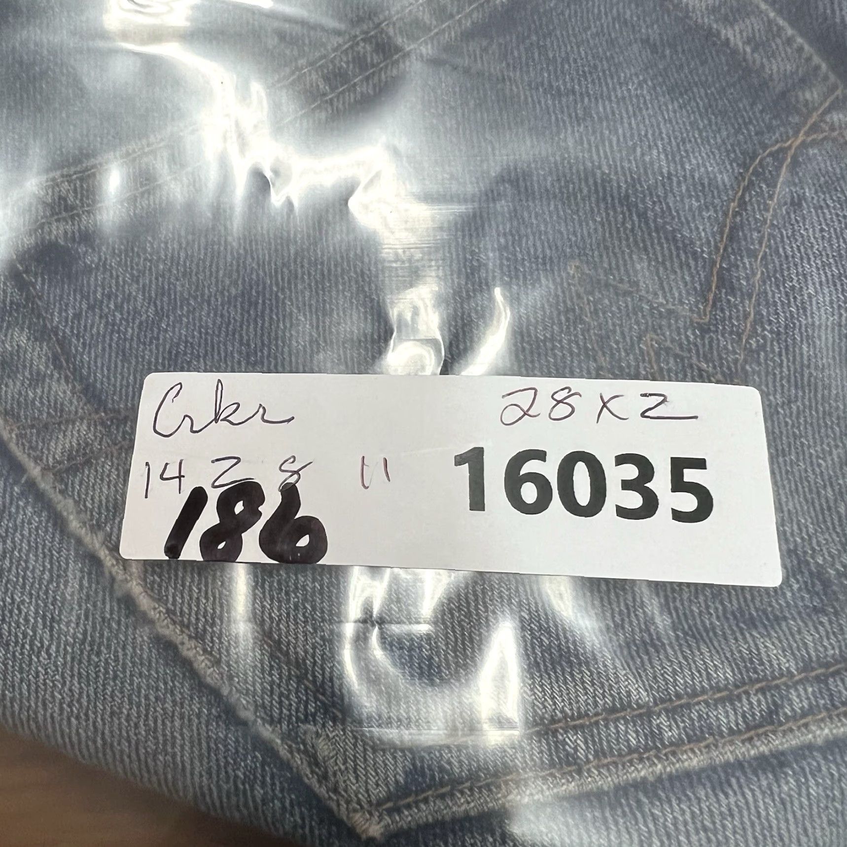 Denime VINTAGE CRKR Japanese Denim Shorts Women’s Size 2 28X2 Blue Distressed Button Fly Shirt Womens Japanese Distressed Blue 2 28X2 CRKR Denim Shorts Size 26" / US 2 / IT 38 - 7 Thumbnail