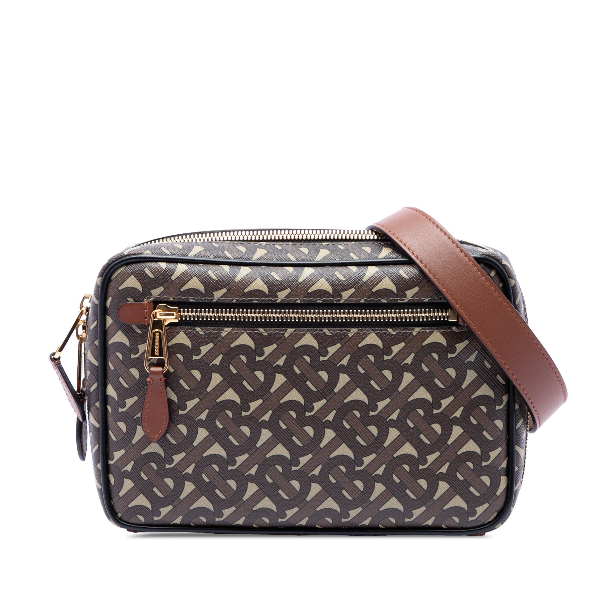 Burberry TB Monogram E-Canvas Camera Bag Size ONE SIZE - 1 Thumbnail