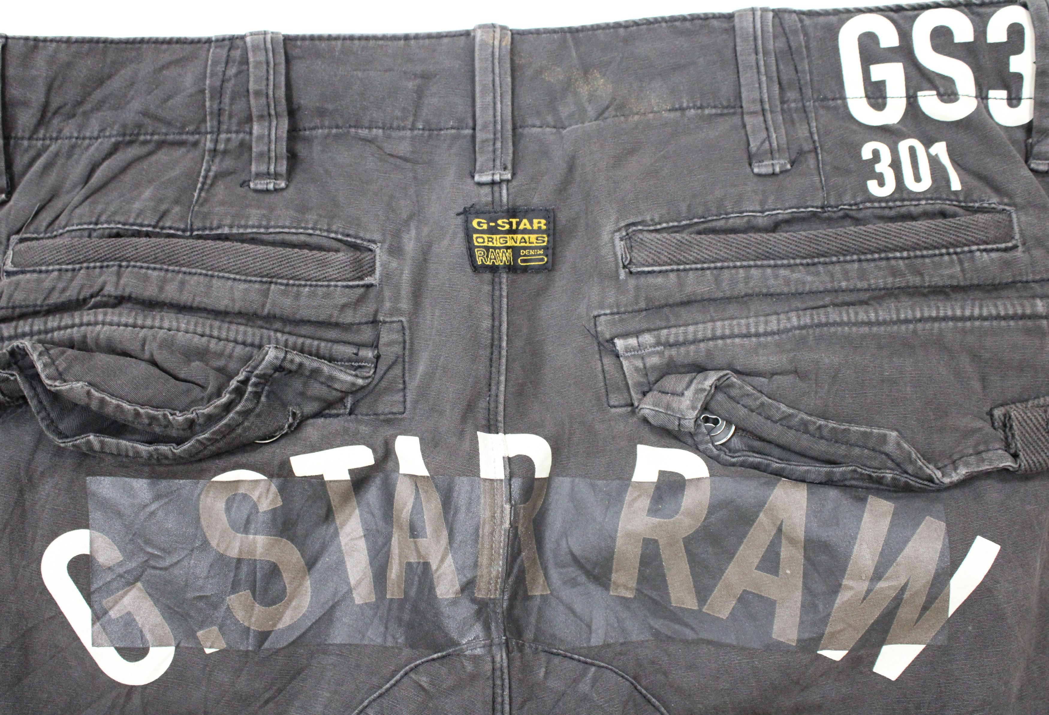 G-Star G-Star Raw Black Denim Jeans Size US 36 / EU 52 - 4 Thumbnail