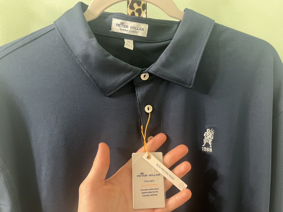 Peter Millar Peter Millar long sleeve polo Size US XL / EU 56 / 4 - 1 Thumbnail
