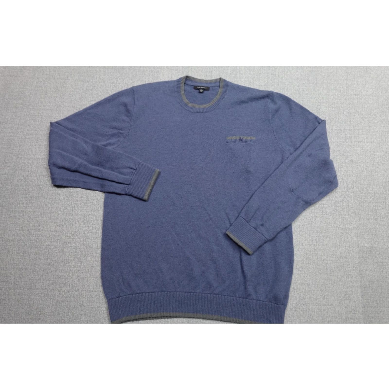 TravisMathew Travis Mathew Sweater Mens 2XL Blue Crewneck Wool Cashmere Pullover Golf Shirt Size US XXL / EU 58 / 5 - 3 Thumbnail