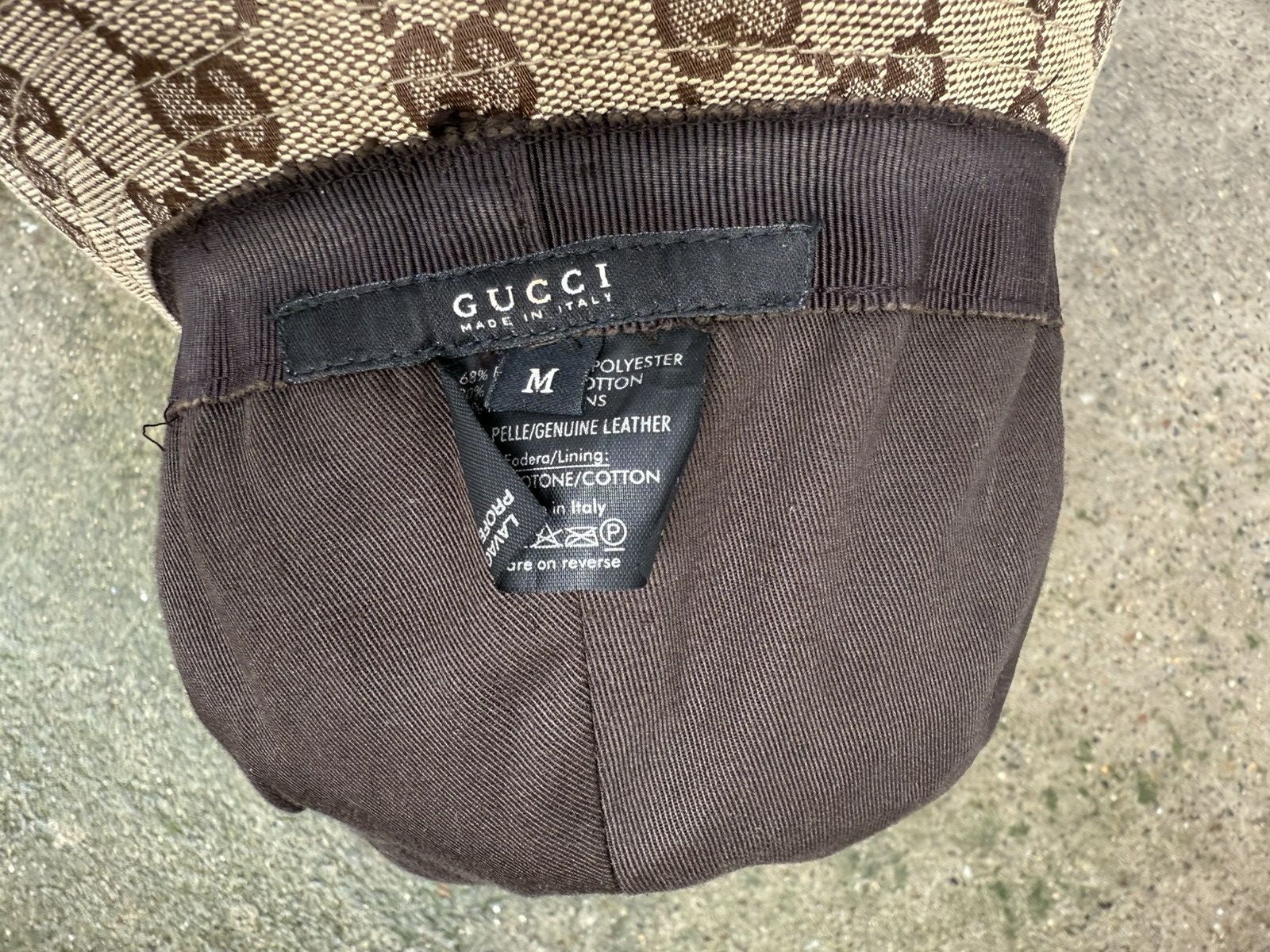 Gucci ✨Gucci✨Canvas Hat w/Monogram and Horse Bit Size Medium... Size ONE SIZE - 6 Thumbnail