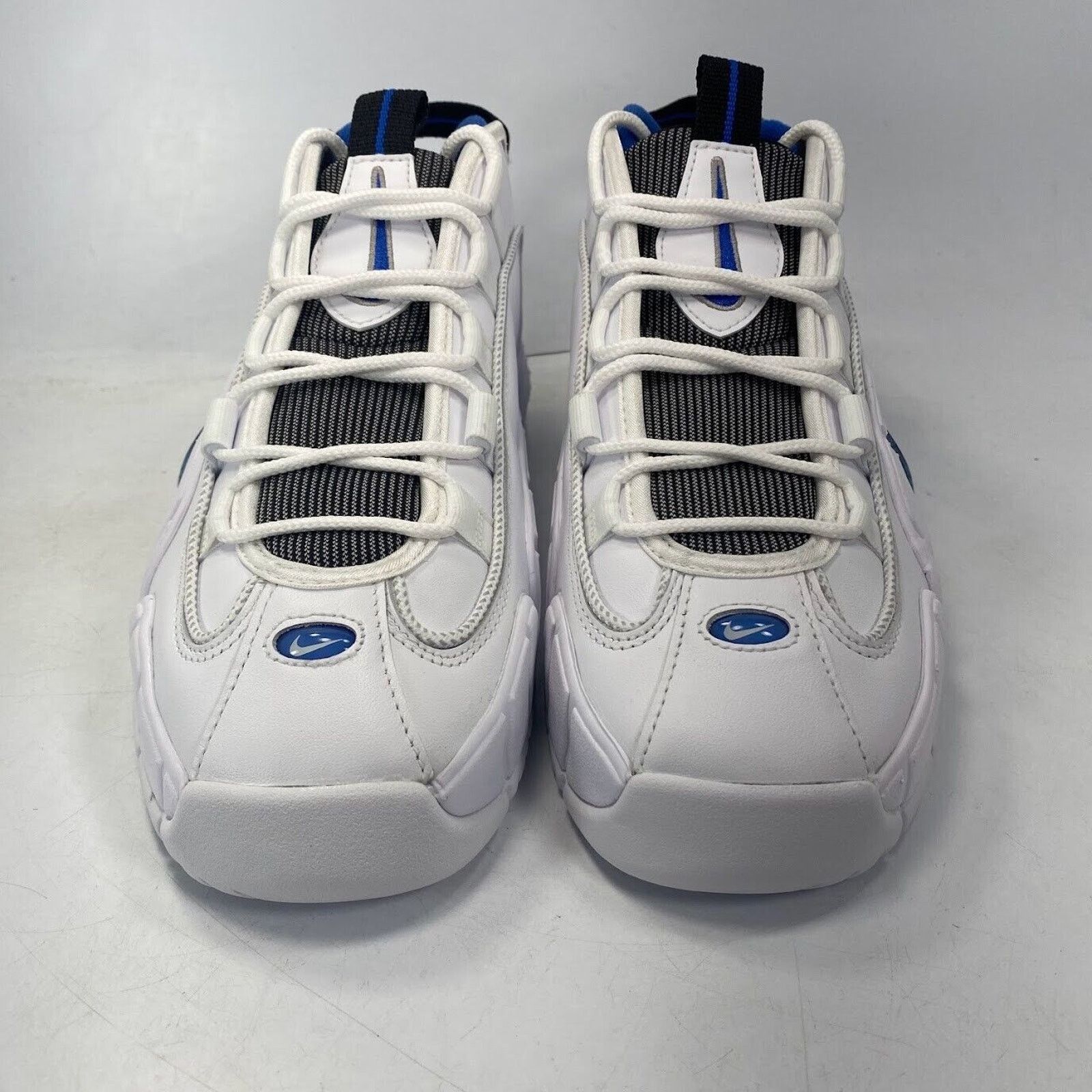 Nike NEW Nike Air Max Penny White Blue DV0684-100 Size US 8 / EU 41 - 4 Thumbnail