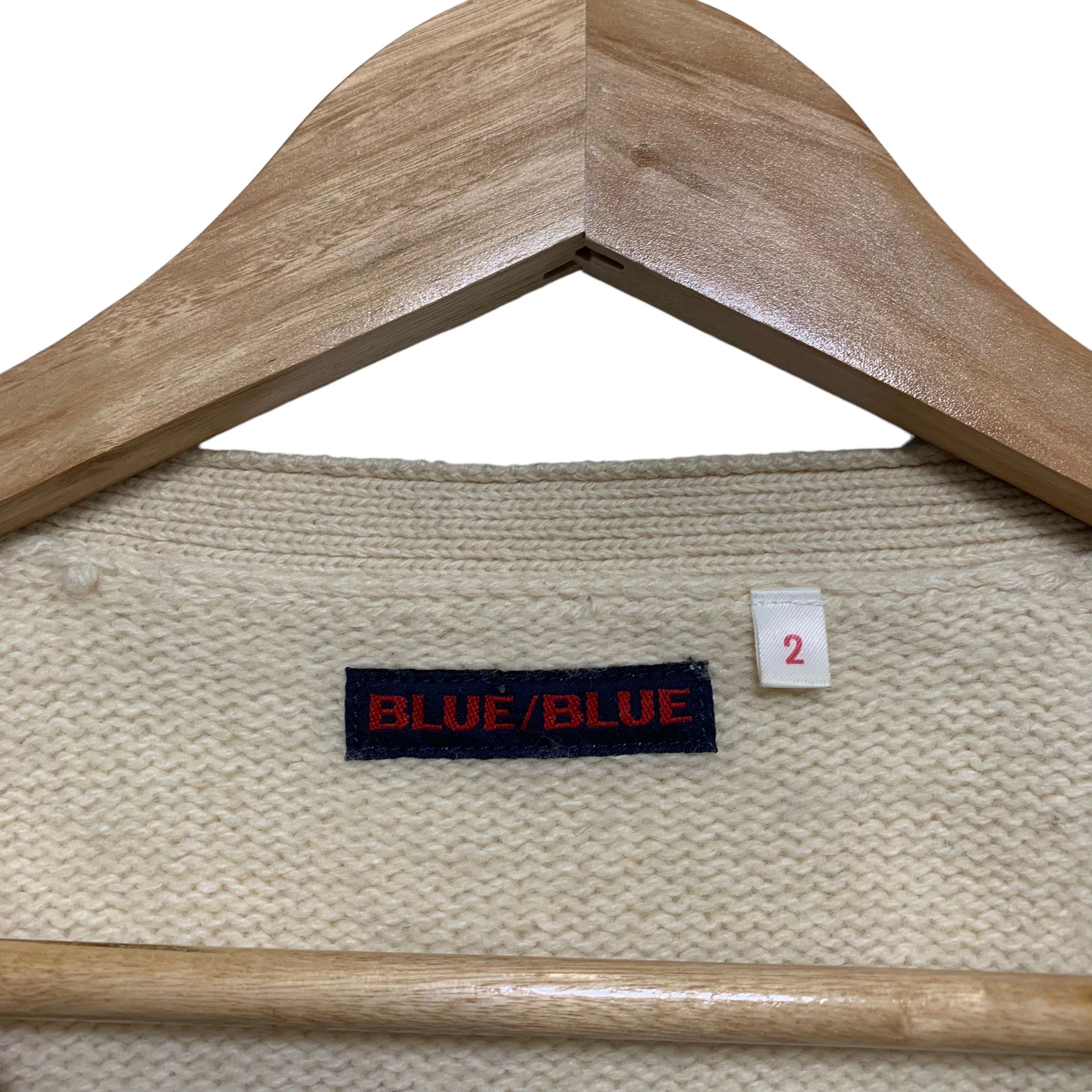 Blue Blue Japan Blue Blue Japan Stripe Knitwear Sweater Size US M / EU 48-50 / 2 - 4 Thumbnail