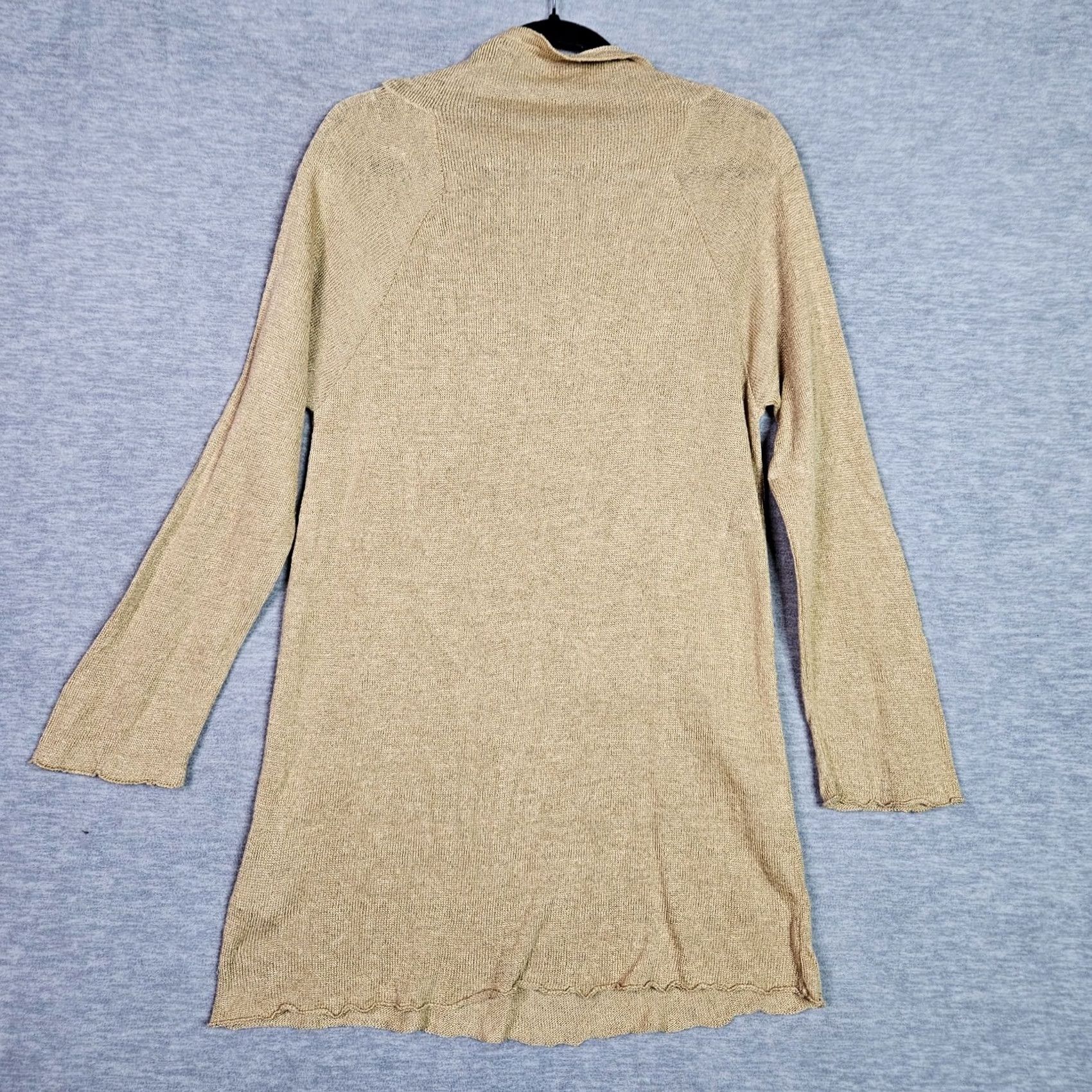 Vintage Bitte Kai Rand Sweater Womens Knit Beige Textured Minimalist Designer Size M Size M / US 6-8 / IT 42-44 - 2 Thumbnail