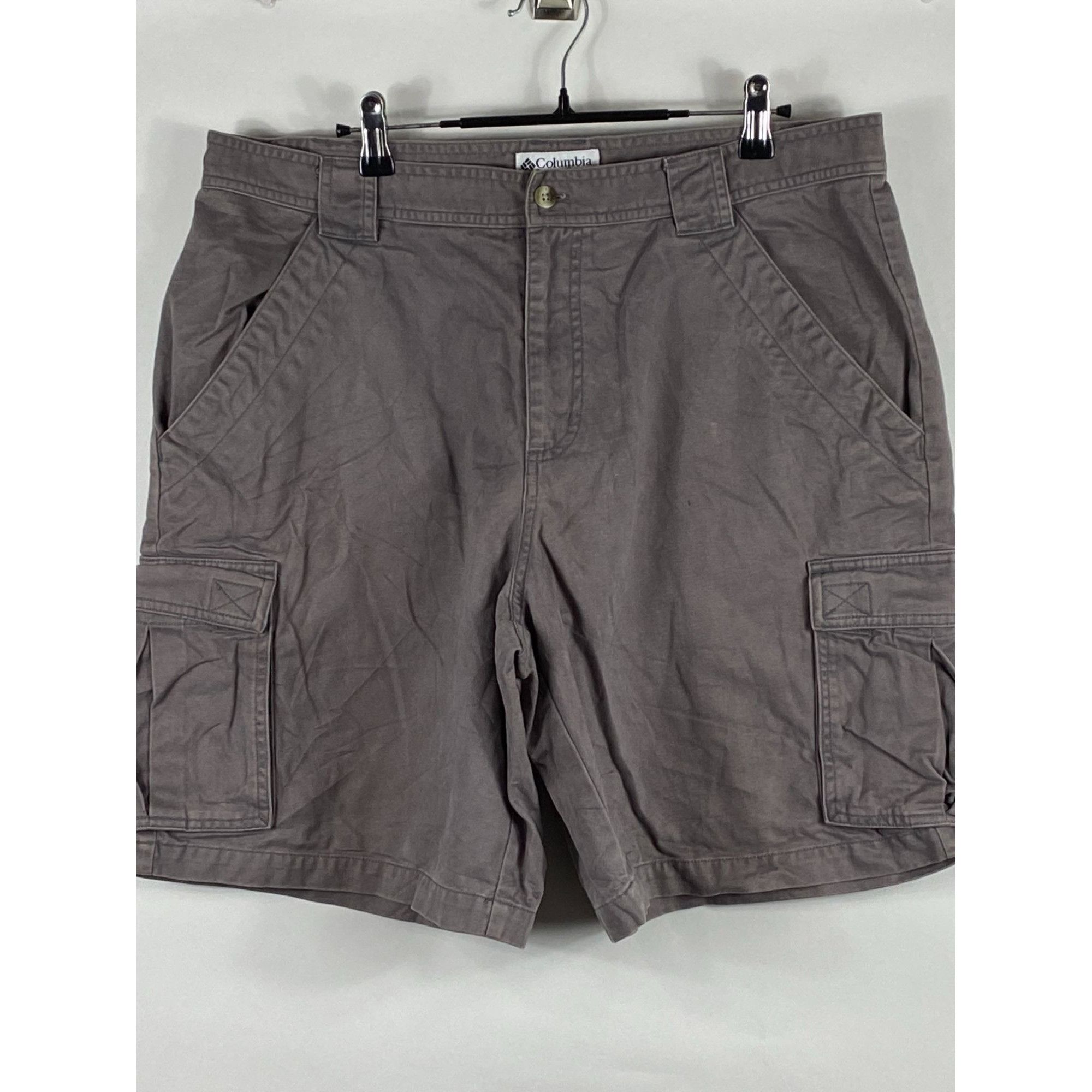 Columbia Columbia Sportswear Company Outdoor Cargo Shorts Grey 36x8½ ...