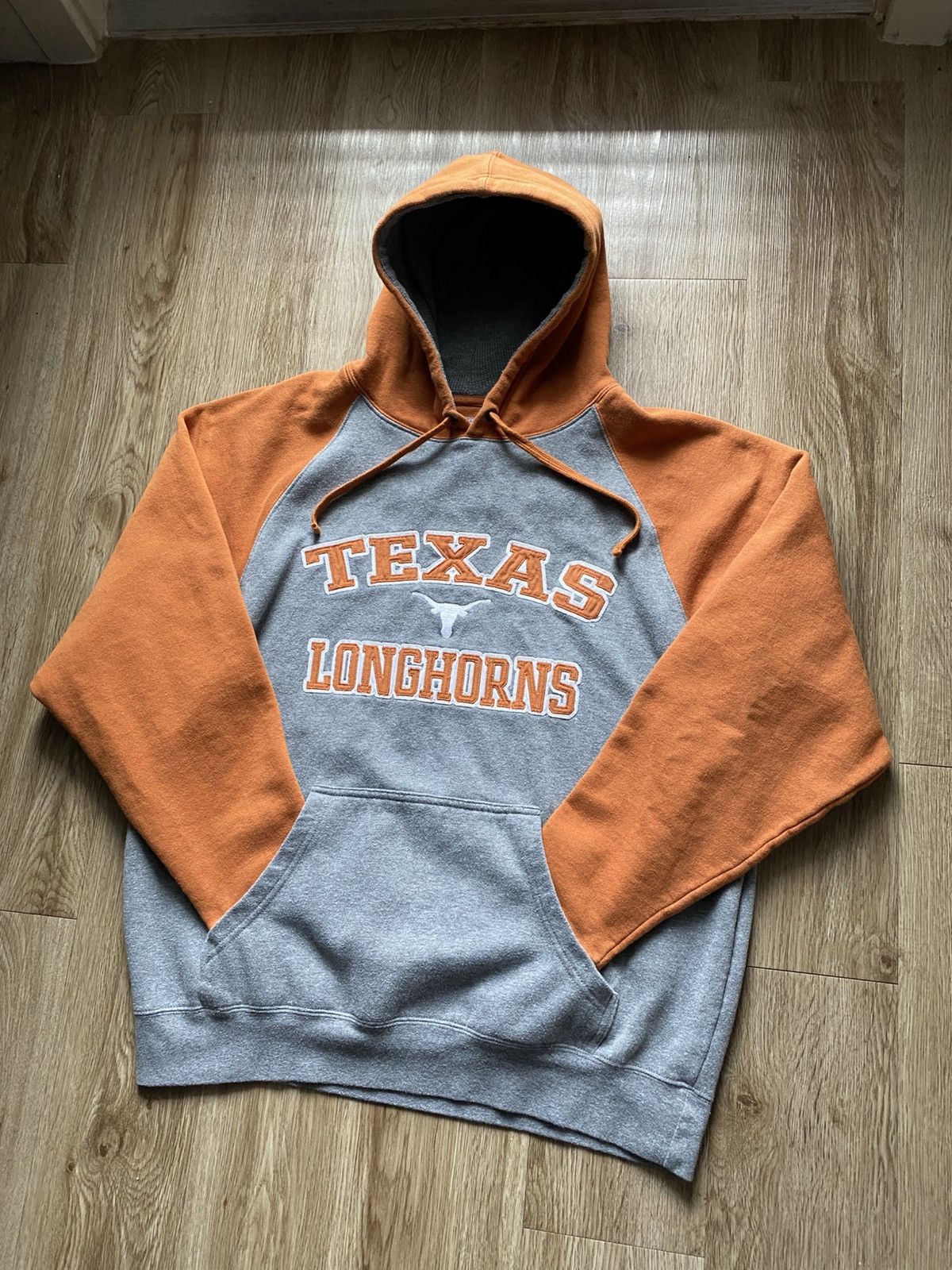 Vintage Y2K 00s Texas Longhorns Logo Hoodie Size US XL / EU 56 / 4 - 4 Thumbnail