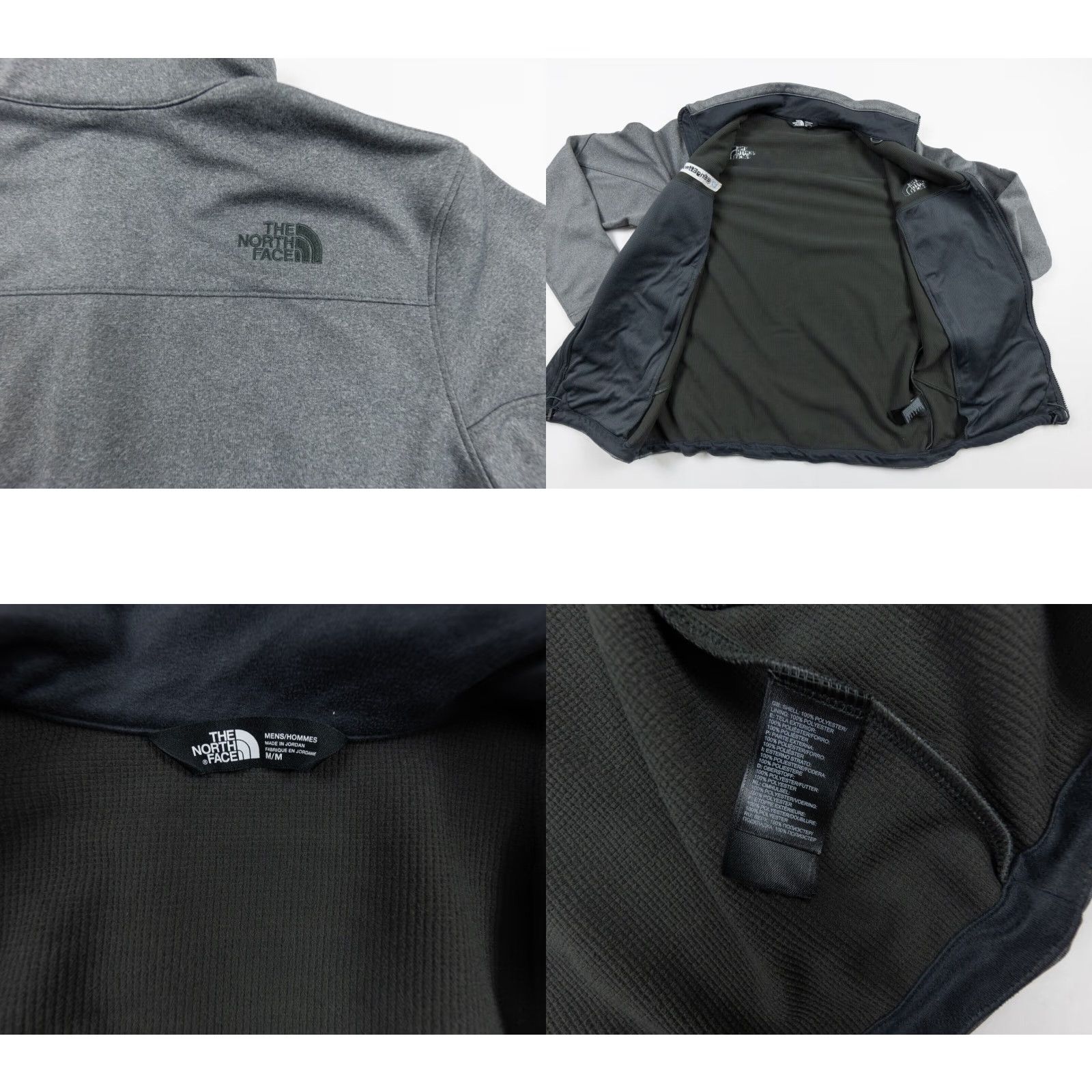 The North Face VINTAGE The North Face Windwall Jacket Men’s Medium Gray Full Zip Outdoor Windbreaker Size US M / EU 48-50 / 2 - 8 Thumbnail