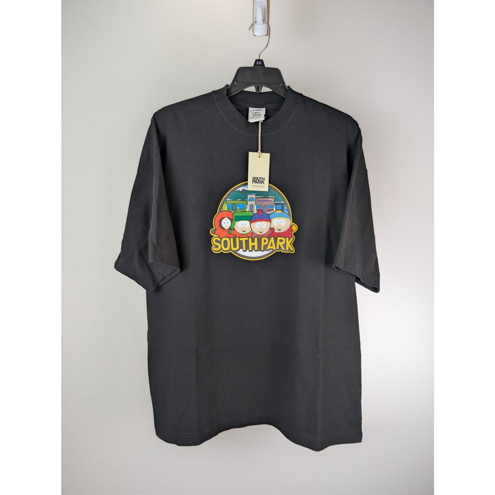 Vetements o1rshd1 South Park oversized T-shirt in Black Size US S / EU 44-46 / 1 - 2 Thumbnail