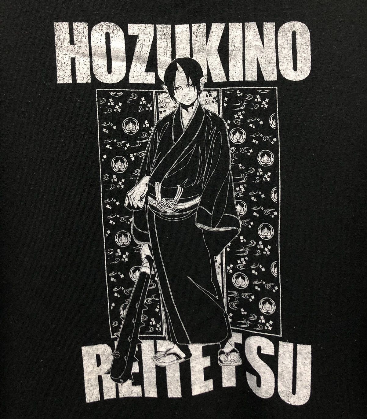 Anime × Japanese Brand × Vintage Hoozuki no Reitetsu Anime Hoodie – Black with Red Accents Size US XL / EU 56 / 4 - 4 Thumbnail