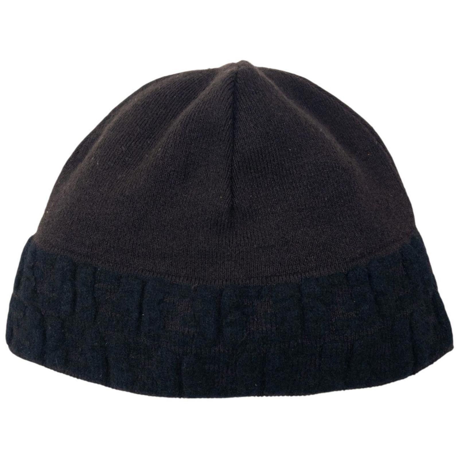 Fendi Vintage Fendi Monogram Wool Beanie Hat Size ONE SIZE - 2 Thumbnail