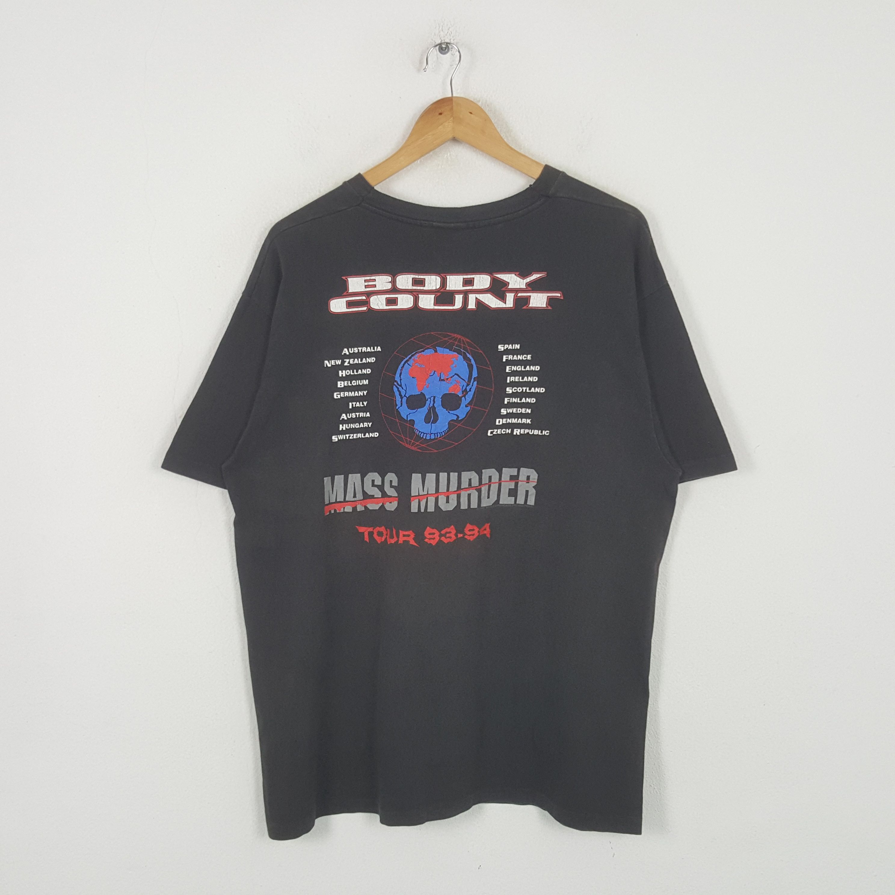 Band Tees Vintage Body Count Rock Band Tour 90's Tshirt 32 Size US L / EU 52-54 / 3 - 3 Thumbnail