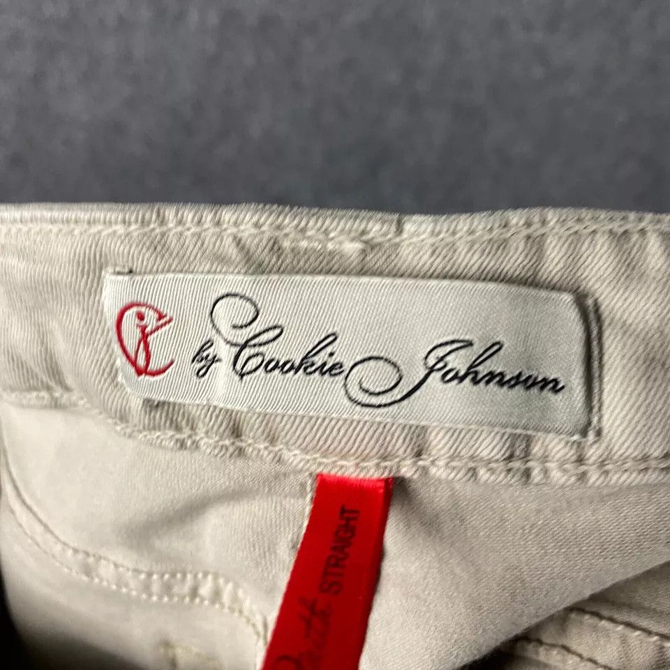 Other Cookie Johnson Jeans Women's 25 Faith Straight Denim Stretch Size 25" / US 0 / IT 36 - 6 Thumbnail