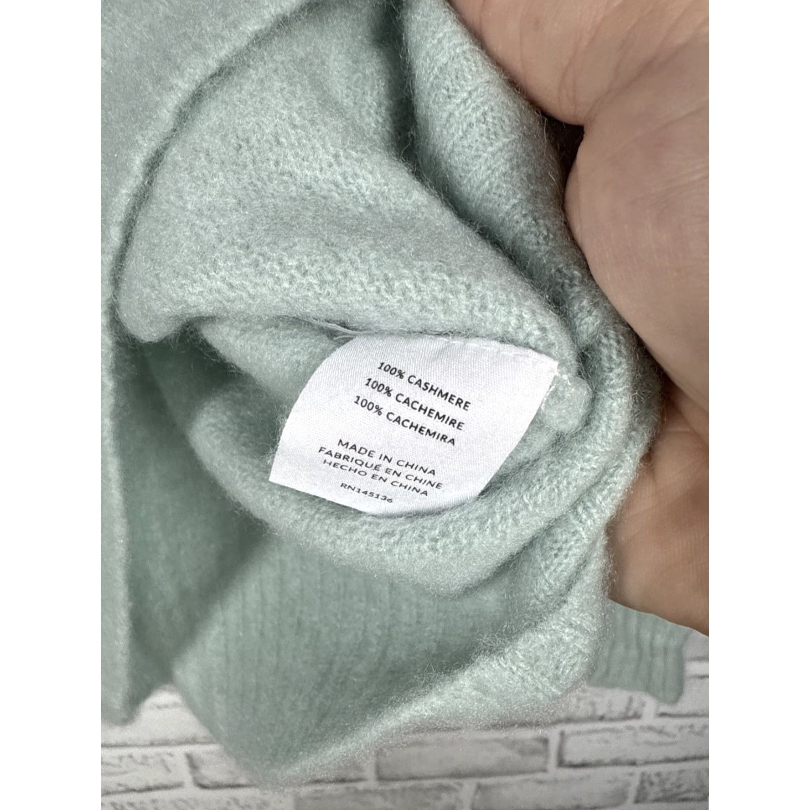 NAADAM Naadam 100% Cashmere Luxury Sweater Blue XS Size Size XS / US 0-2 / IT 36-38 - 7 Thumbnail