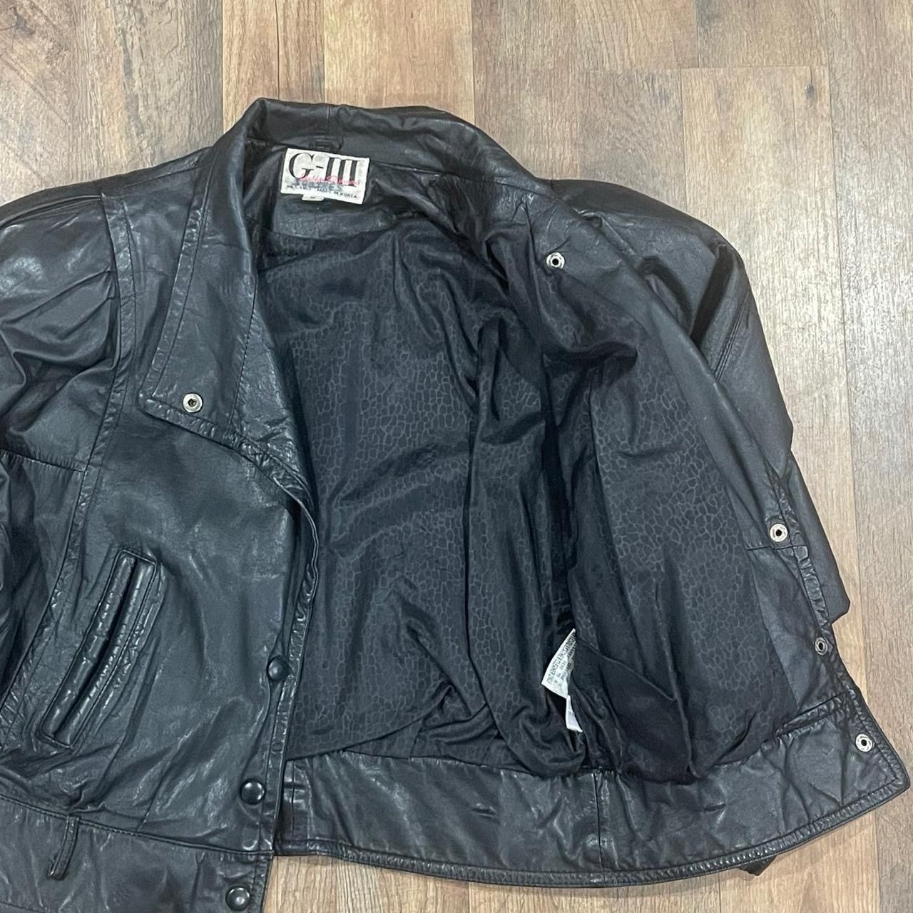 G-III G-III 80s leather jacket Size M / US 6-8 / IT 42-44 - 3 Thumbnail