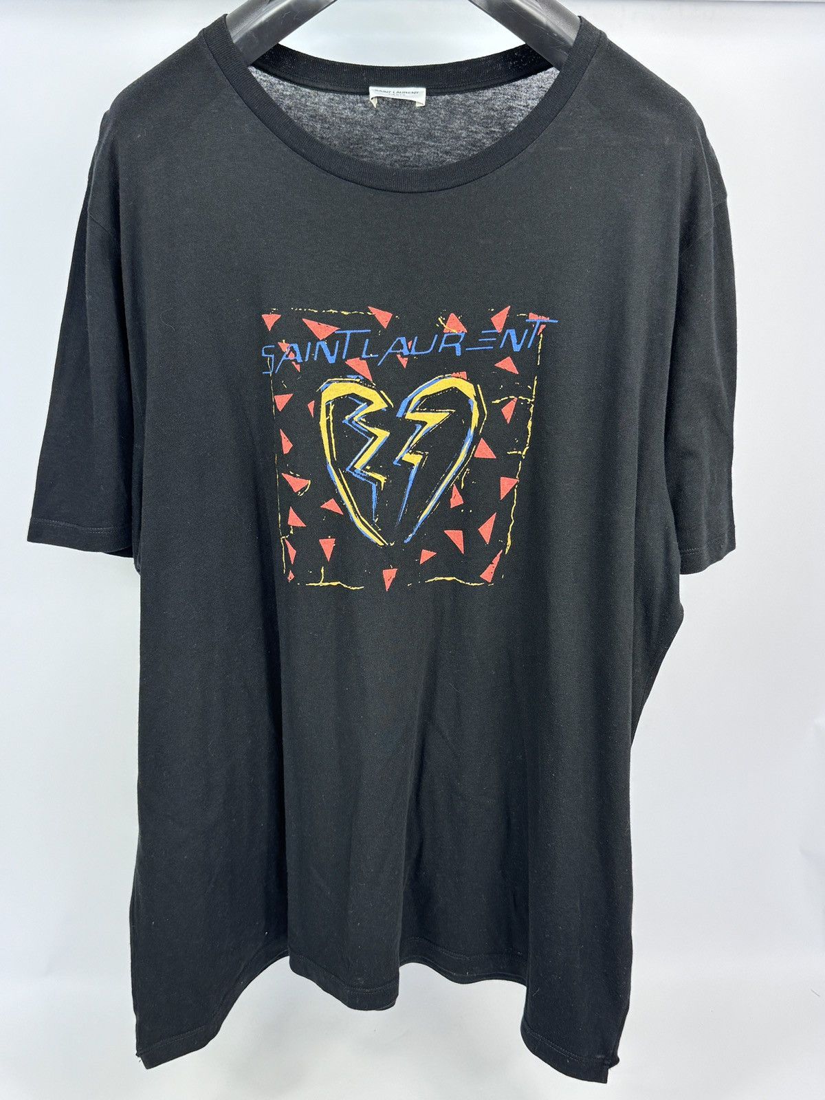 Saint Laurent Paris LOGO PRINT T-SHIRT Size US XL / EU 56 / 4 - 1 Thumbnail