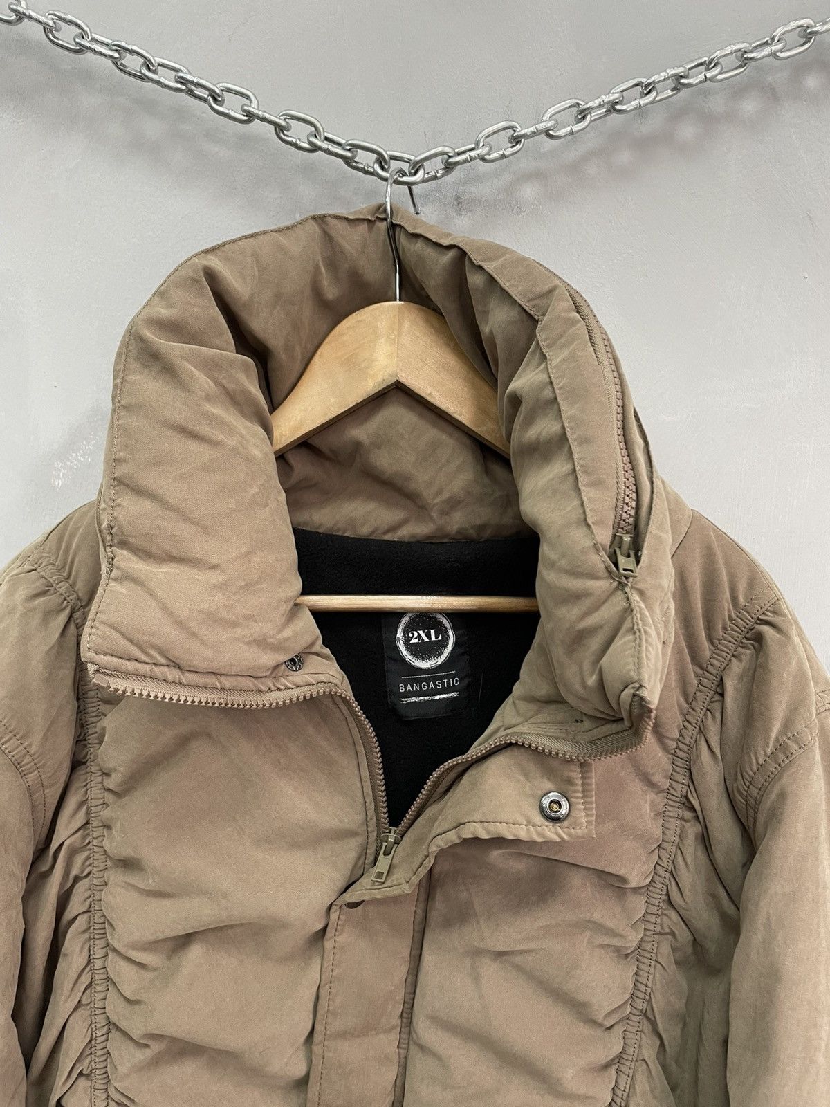 Issey Miyake Beige bondage issey miyake Jacket Multipocket Style Size US XL / EU 56 / 4 - 7 Thumbnail
