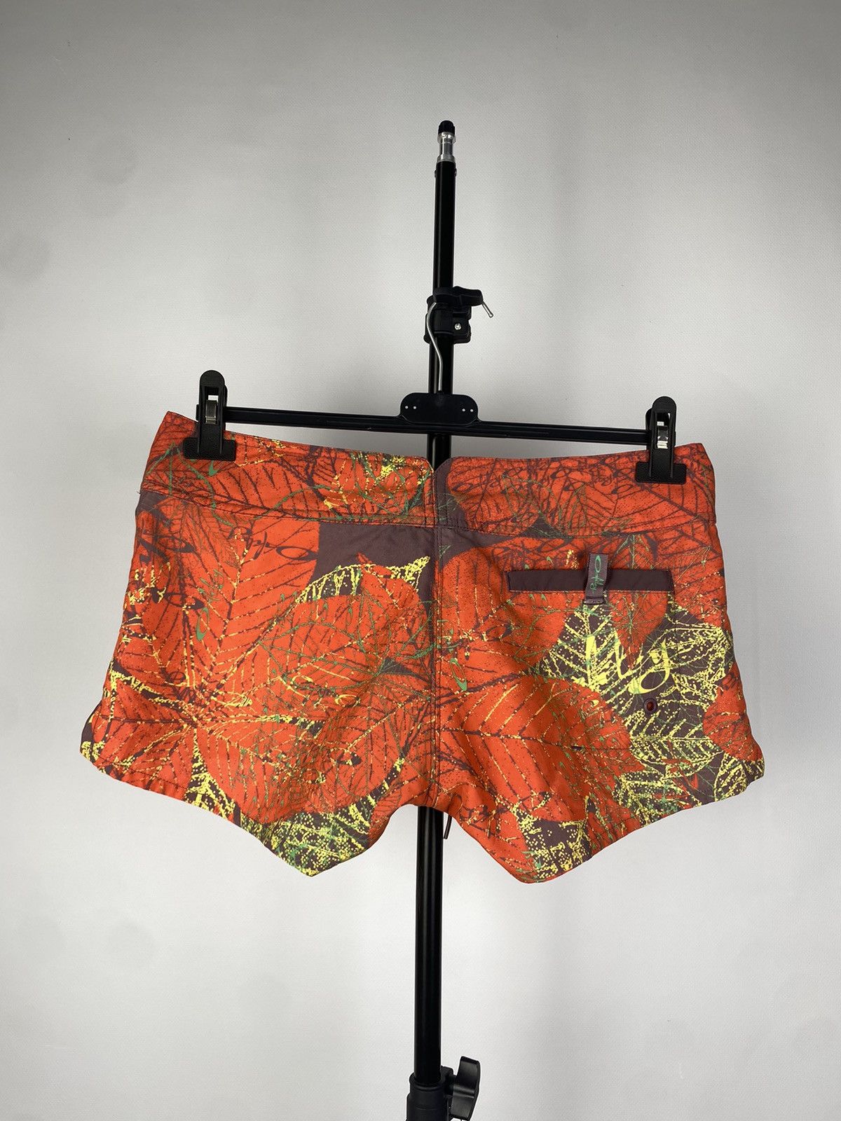 Oakley × Vintage Vintage Oakley Monogram Swim Shorts Orange Size 28" / US 6 / IT 42 - 8 Thumbnail